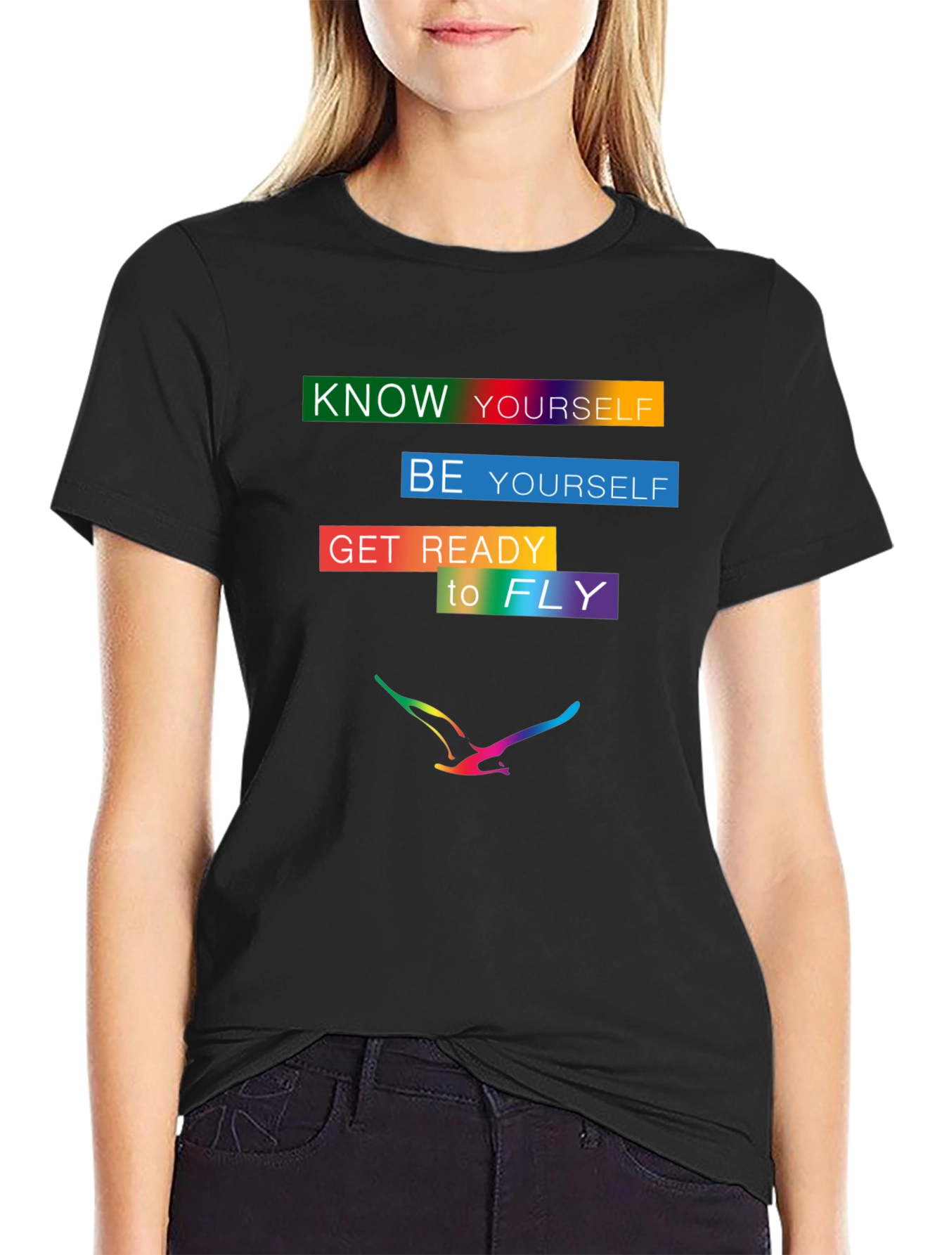 Know Yourself Graphic T-Shirt - Motivational Design