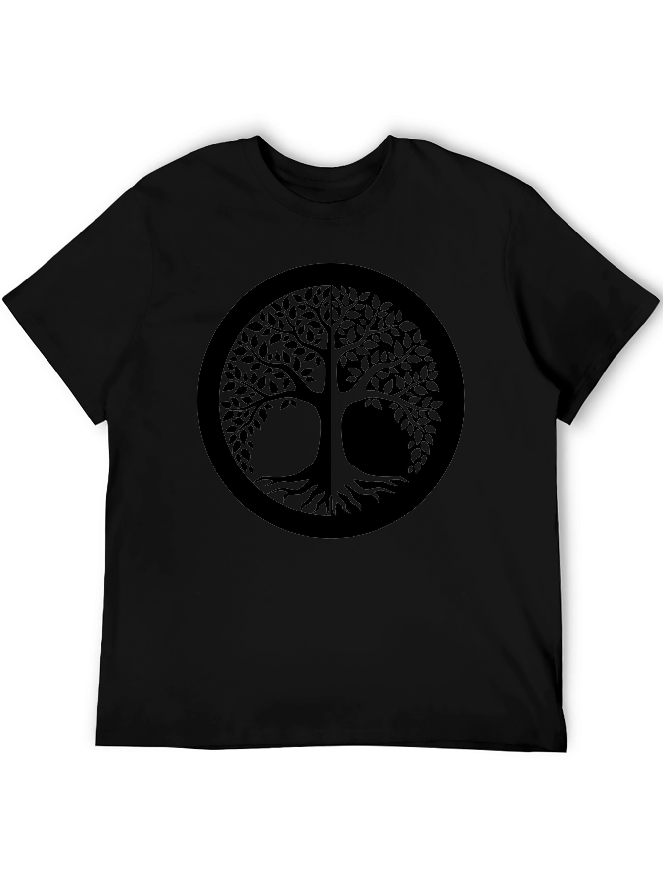 Tree of Life Graphic Black T-Shirt