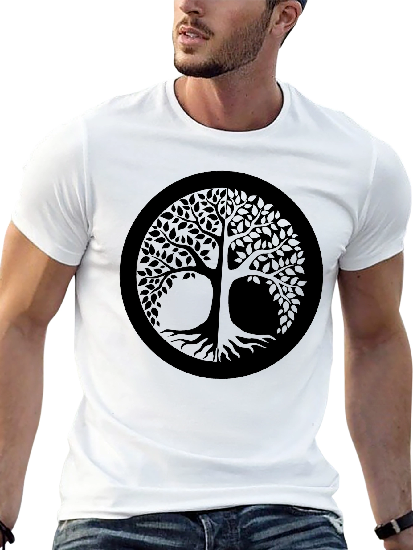 Tree of Life Graphic Black T-Shirt