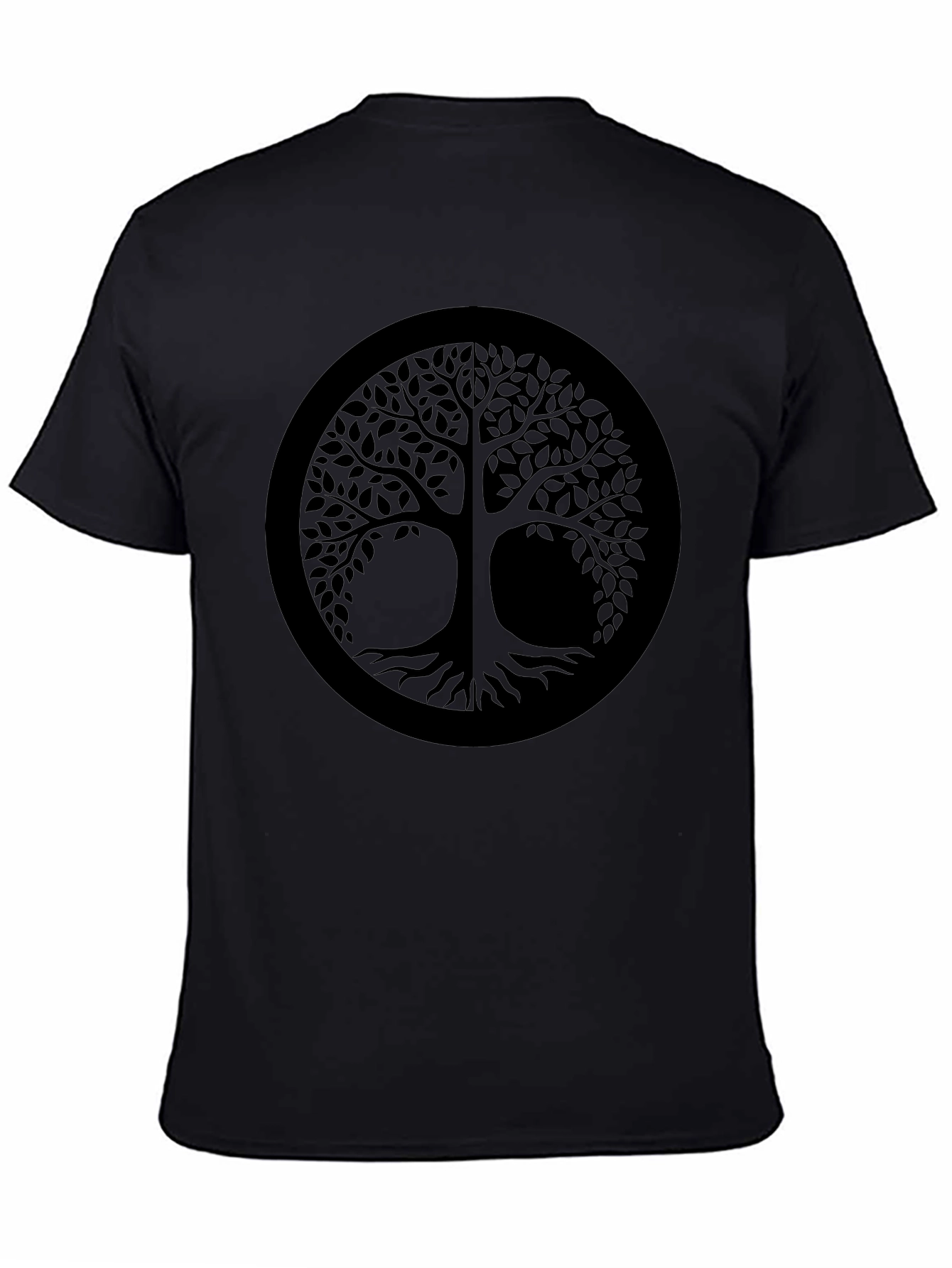 Tree of Life Graphic Black T-Shirt