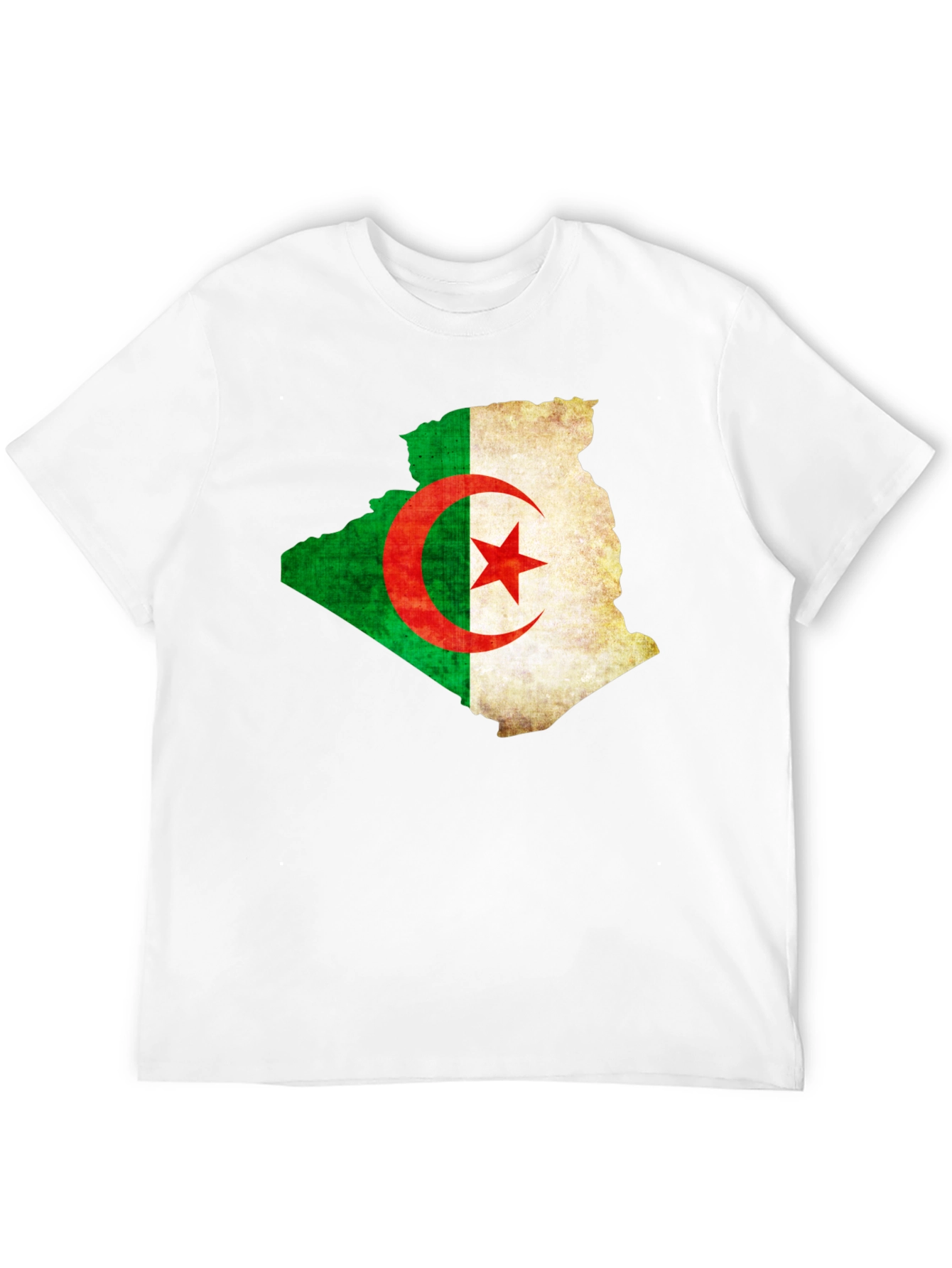 Algeria Flag Map T-Shirt - Country Pride Tee