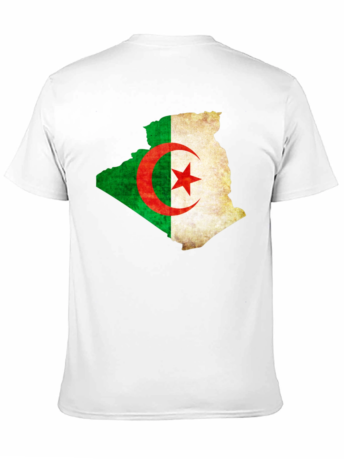 Algeria Flag Map T-Shirt - Country Pride Tee