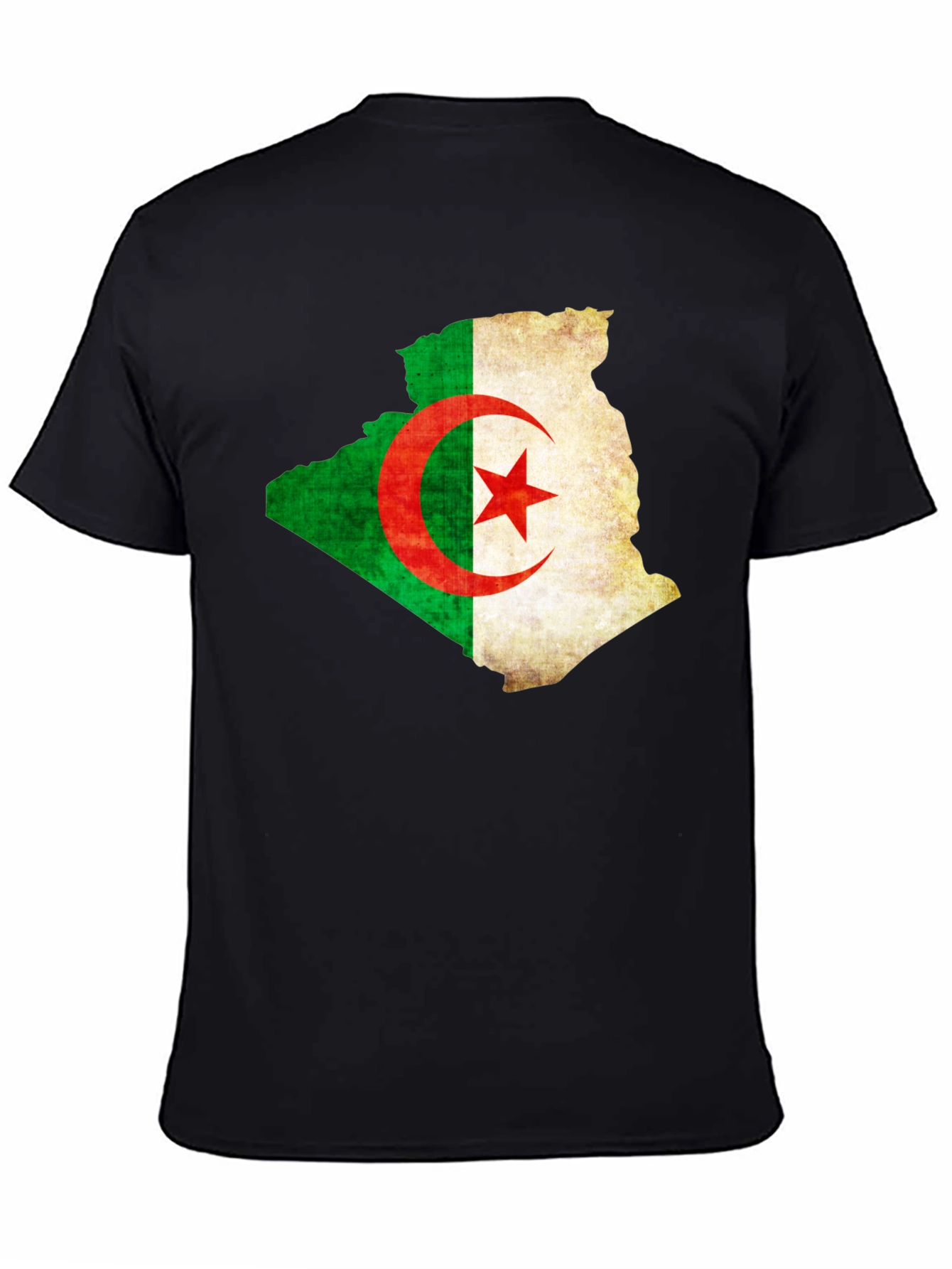 Algeria Flag Map T-Shirt - Country Pride Tee