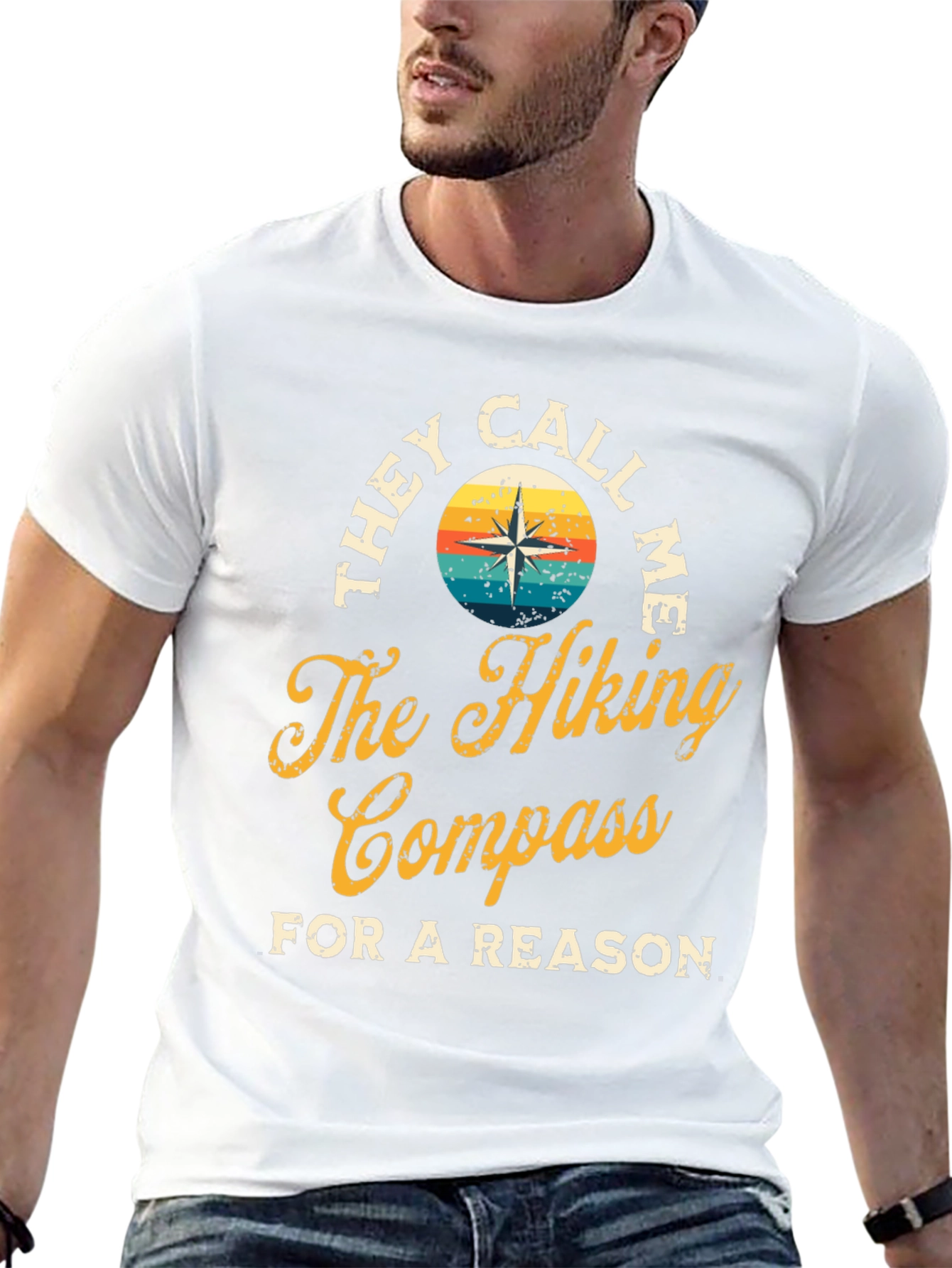 The Hiking Compass T-Shirt - Adventure Tee