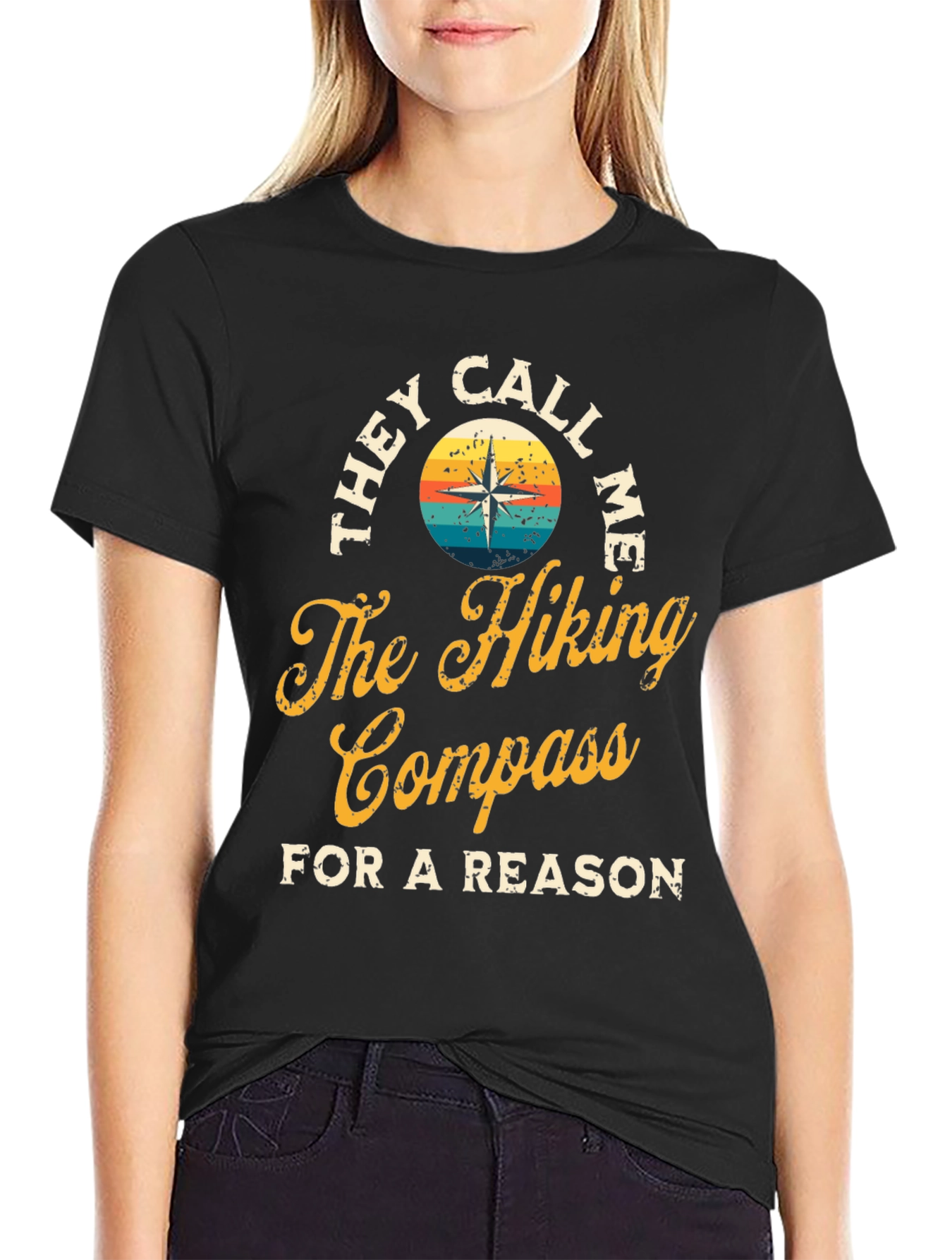 The Hiking Compass T-Shirt - Adventure Tee