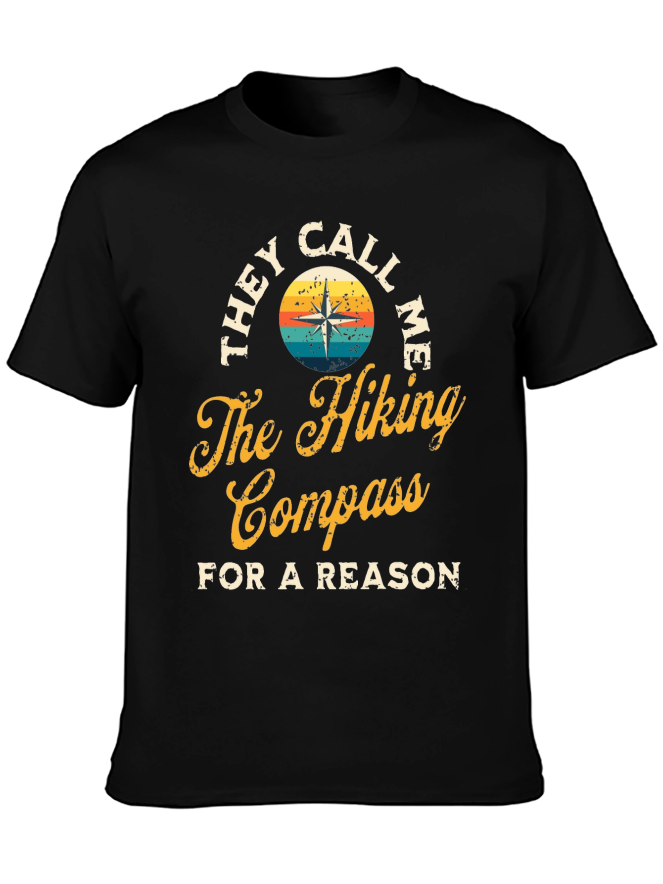 The Hiking Compass T-Shirt - Adventure Tee