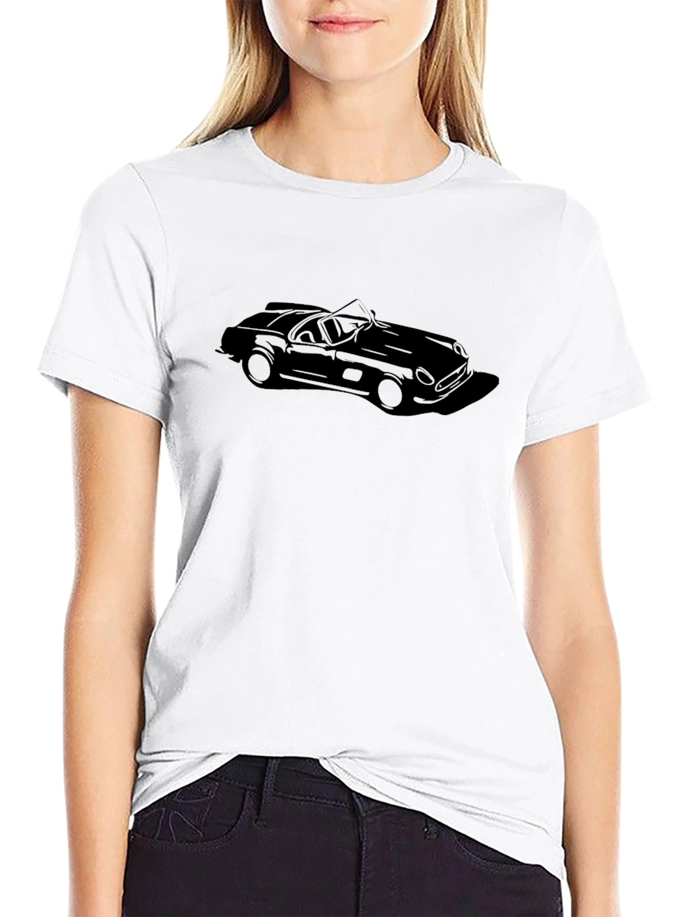 Classic Car Graphic Tee - Mens Black T-Shirt
