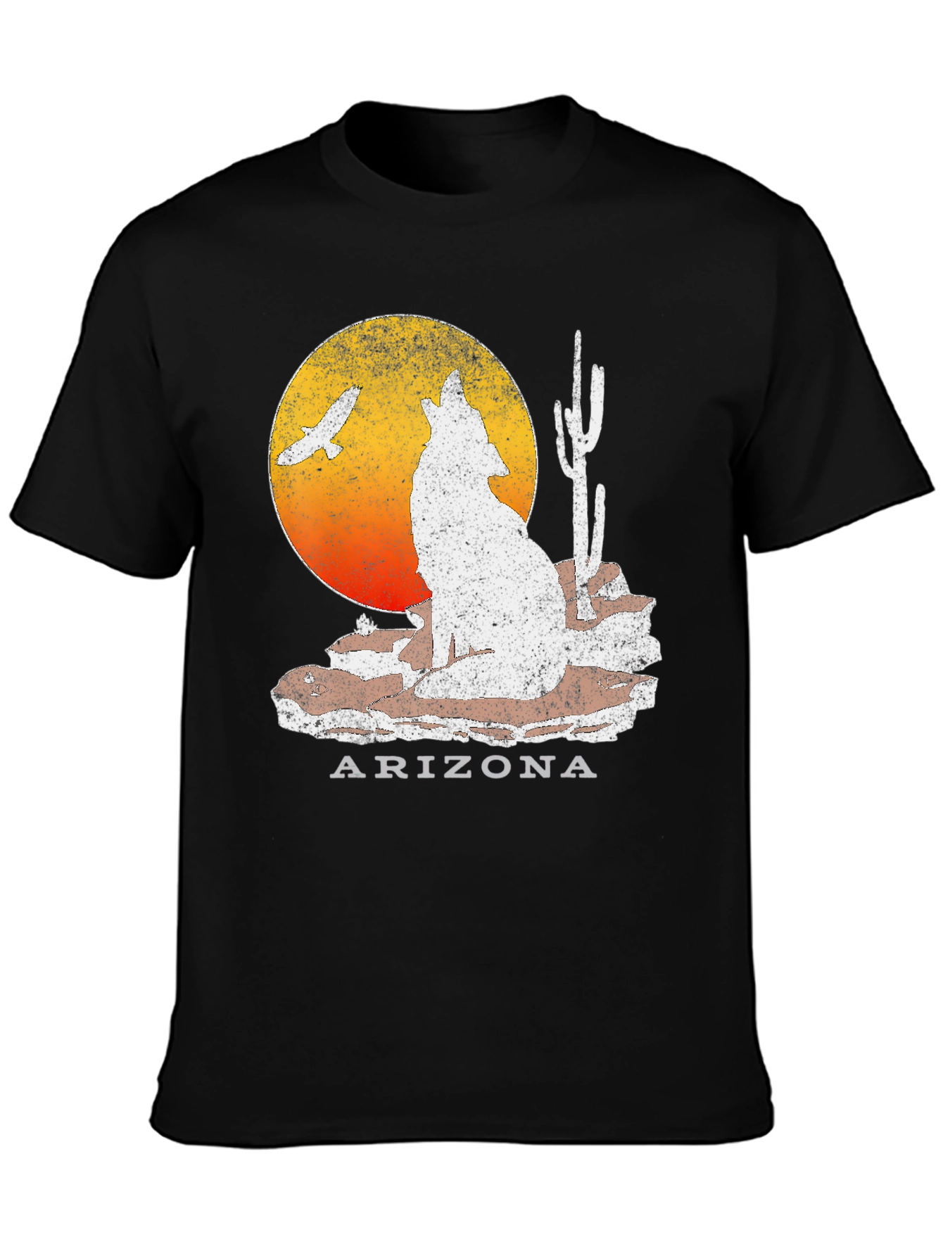 Arizona Wolf T-Shirt - Desert Graphic Tee