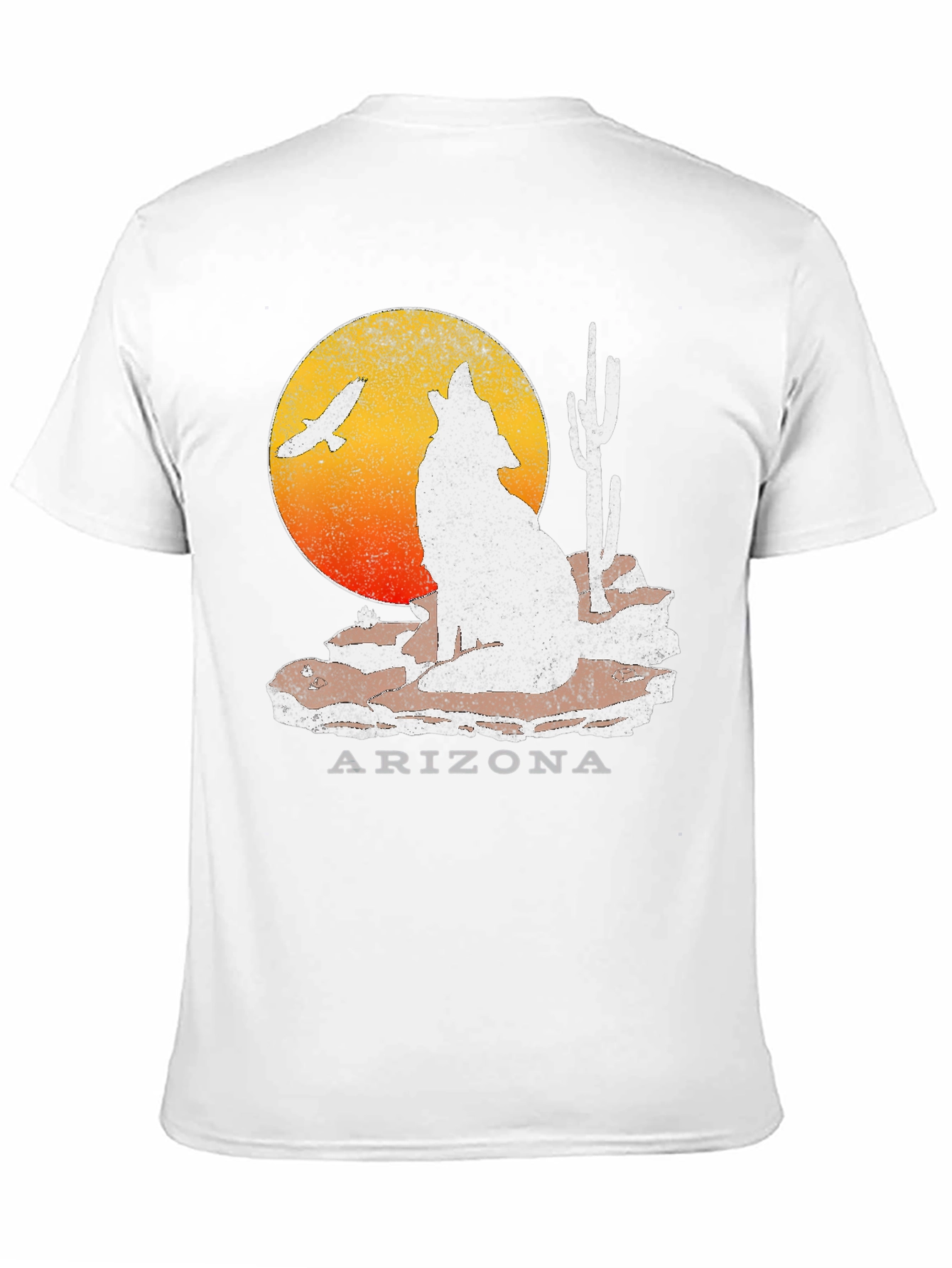 Arizona Wolf T-Shirt - Desert Graphic Tee