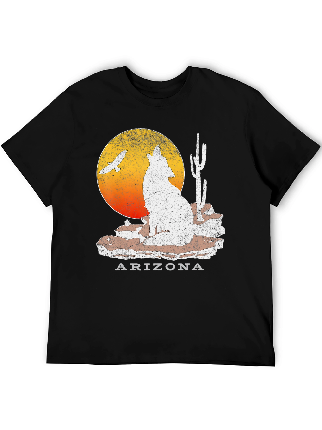 Arizona Wolf T-Shirt - Desert Graphic Tee