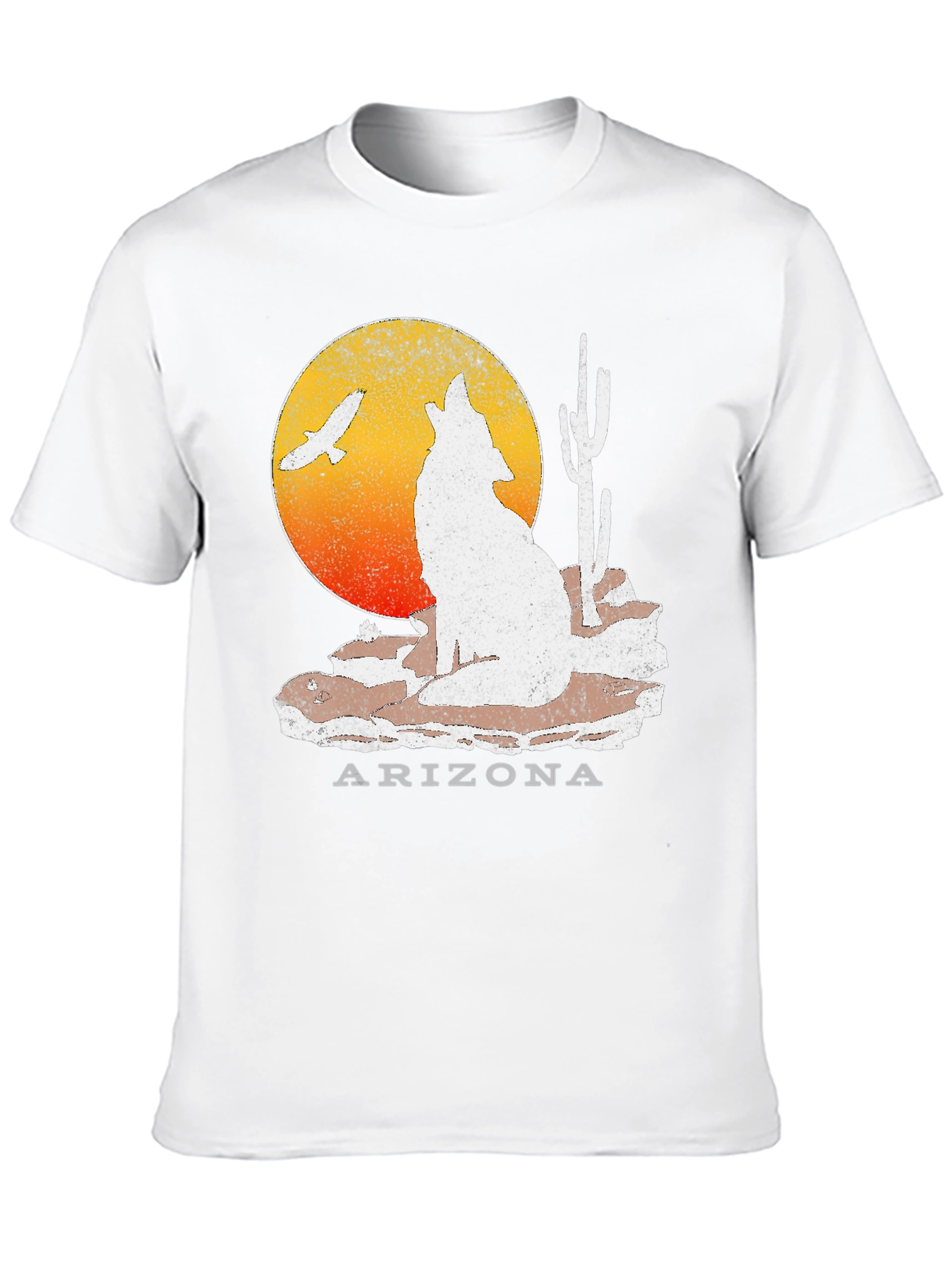 Arizona Wolf T-Shirt - Desert Graphic Tee