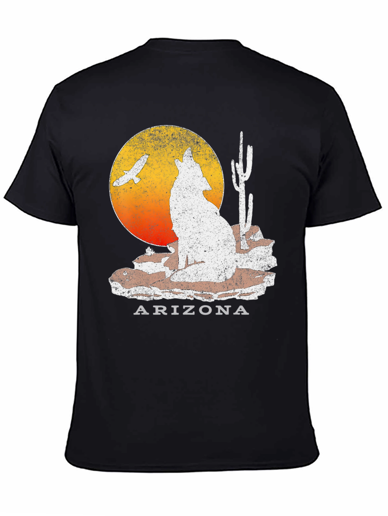 Arizona Wolf T-Shirt - Desert Graphic Tee