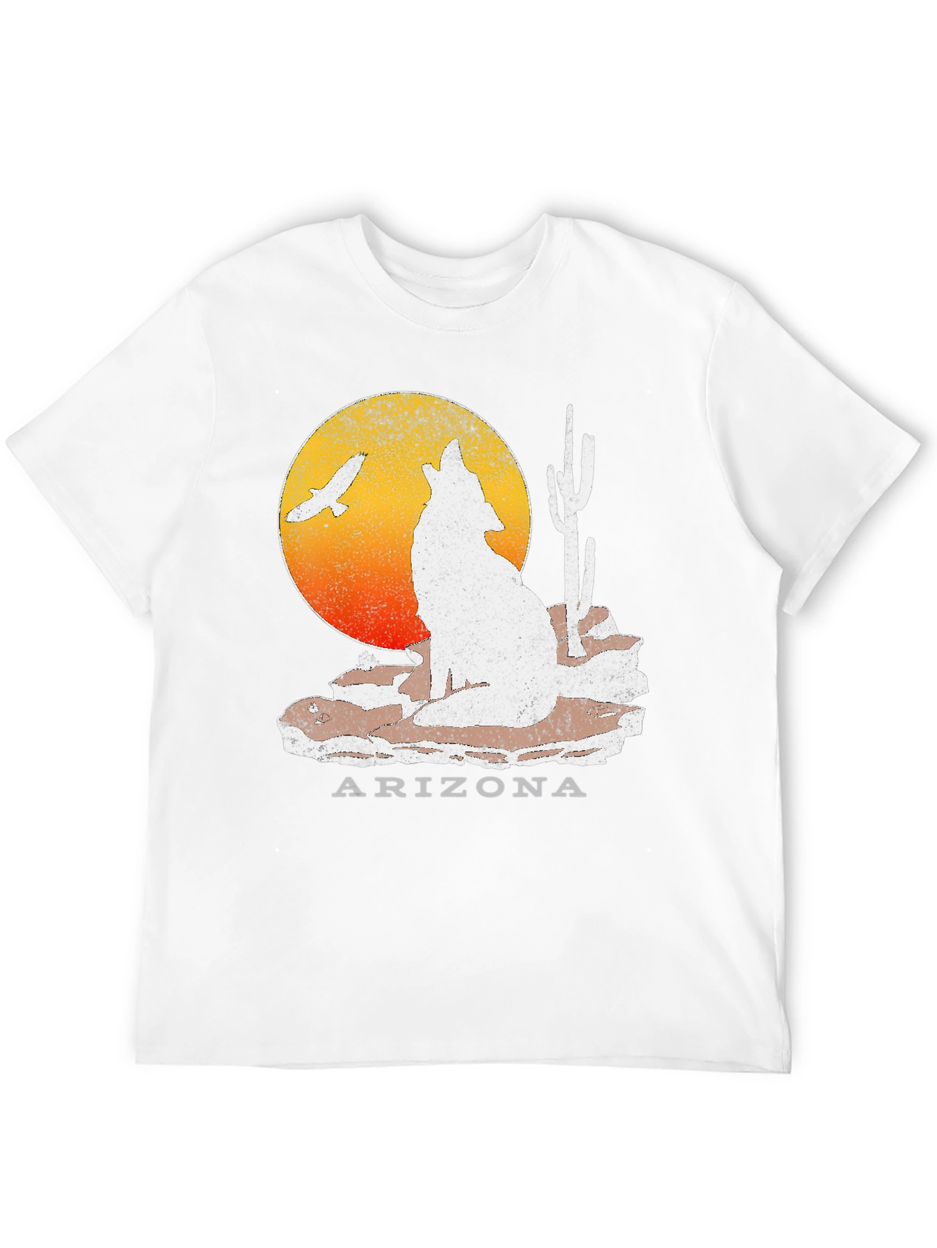 Arizona Wolf T-Shirt - Desert Graphic Tee