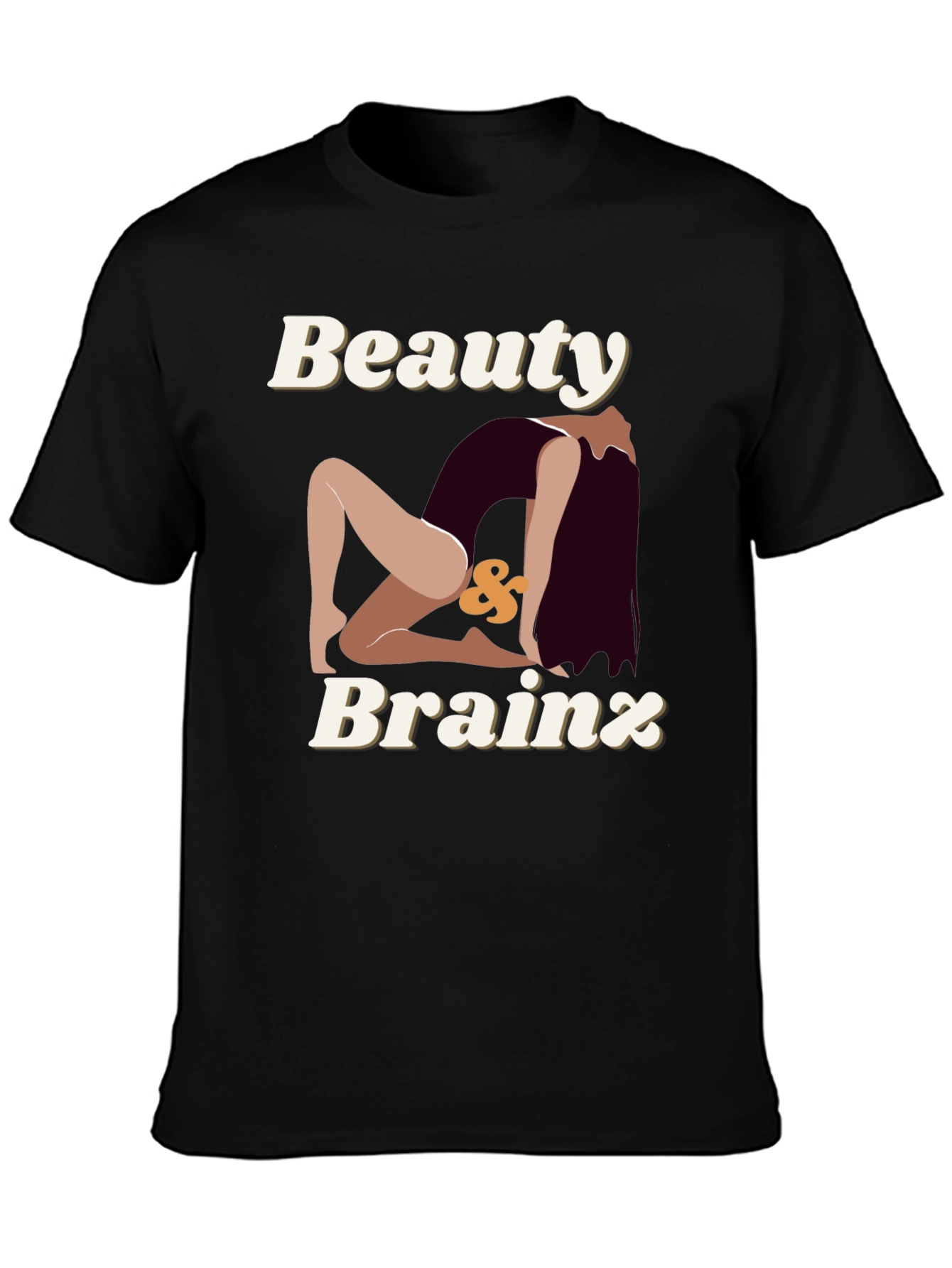 Beauty & Brainz Graphic T-Shirt - Stylish Unisex Tee
