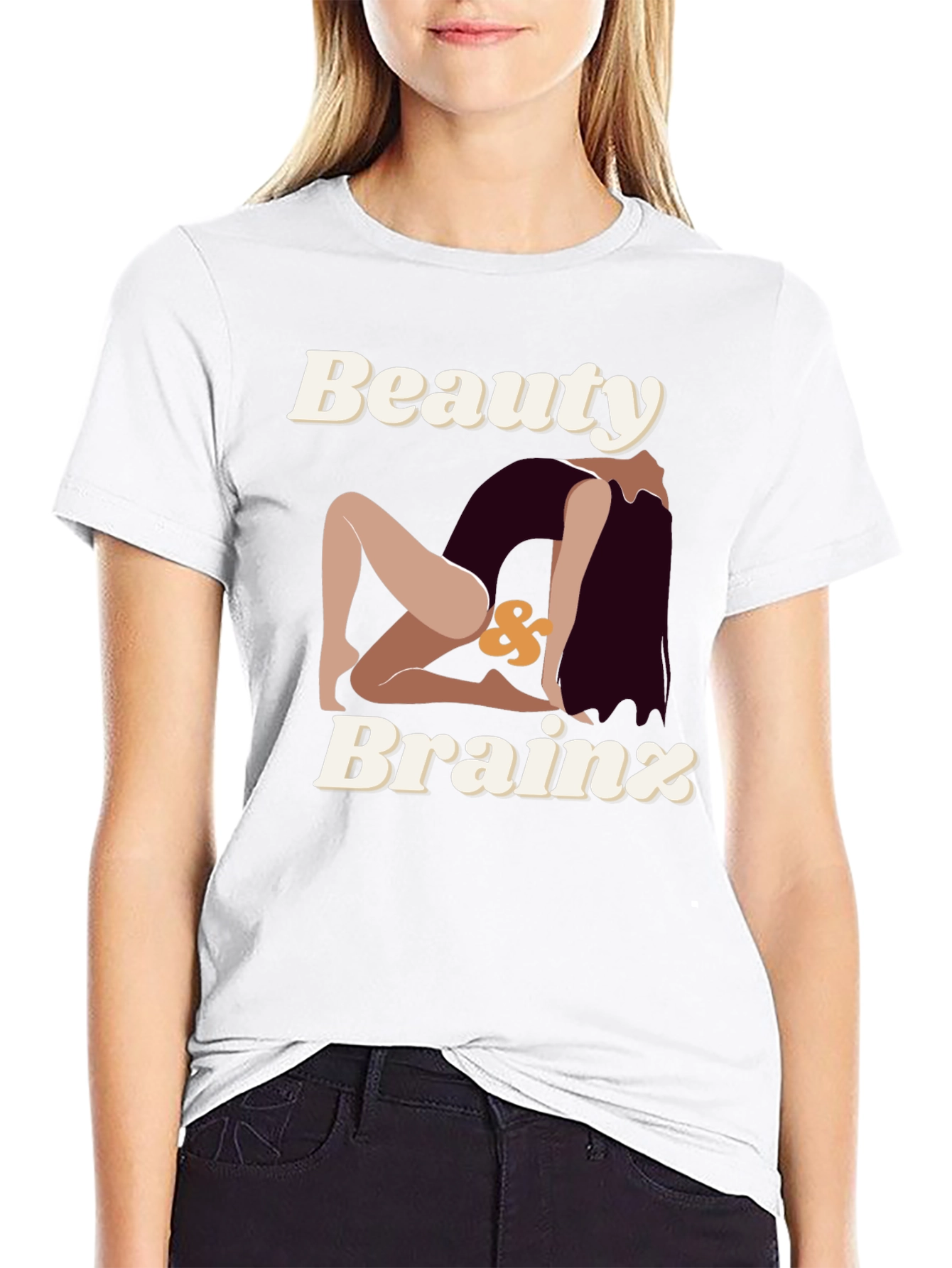 Beauty & Brainz Graphic T-Shirt - Stylish Unisex Tee