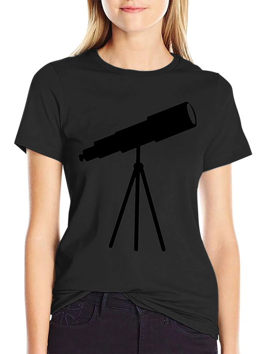 Telescope Graphic Tee - Stargazer Astronomy Shirt
