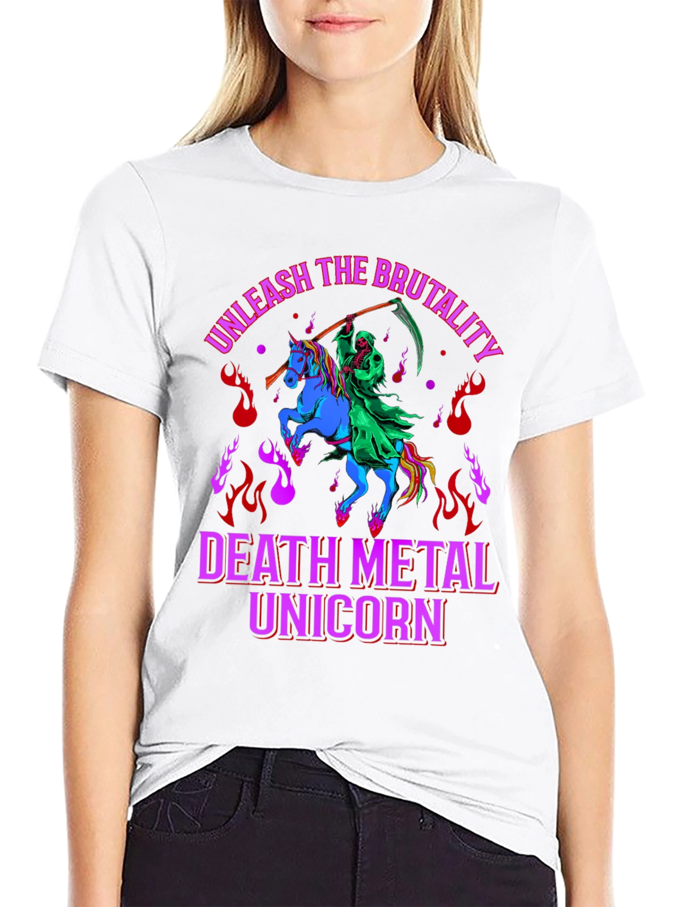 Death Metal Unicorn T-Shirt