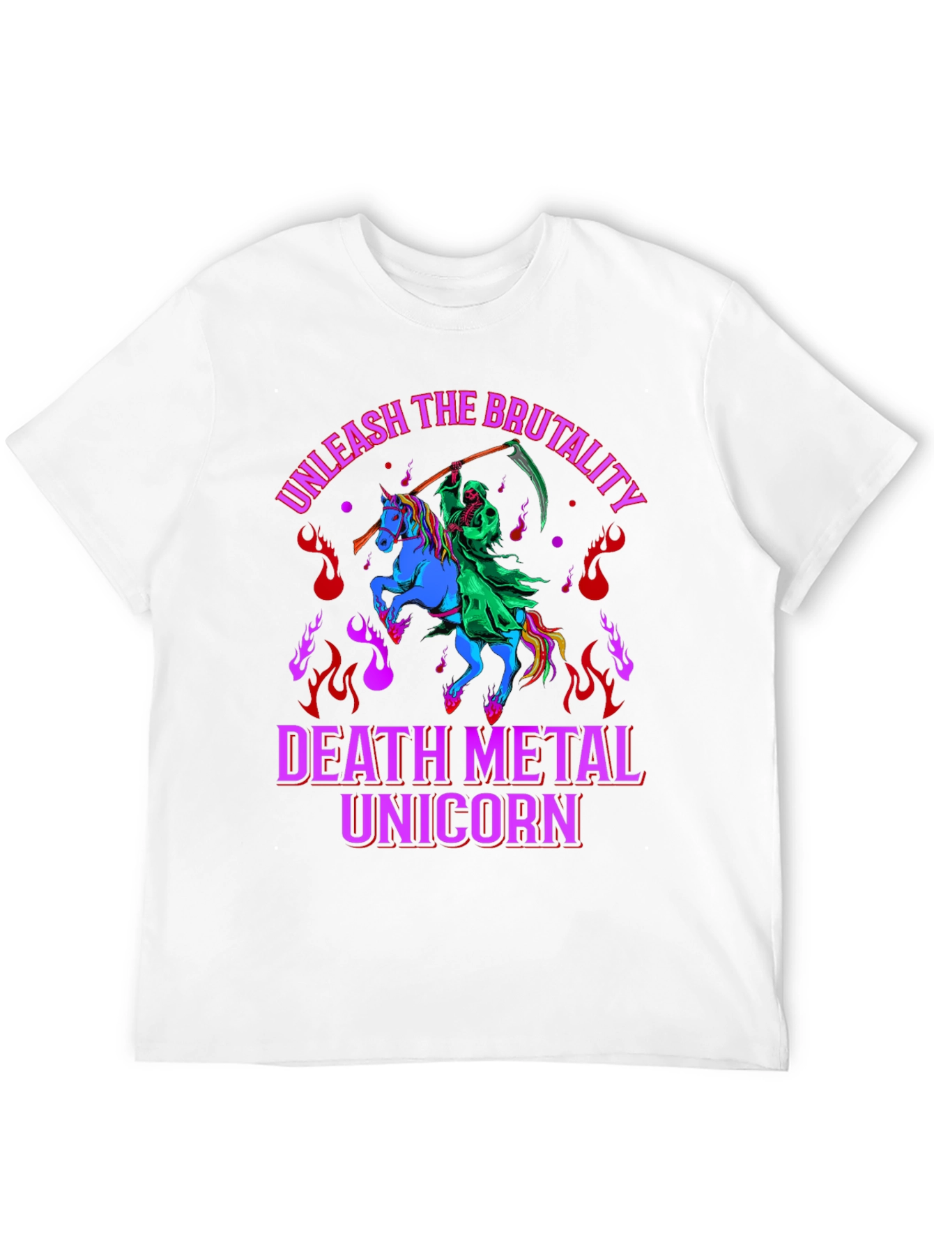 Death Metal Unicorn T-Shirt