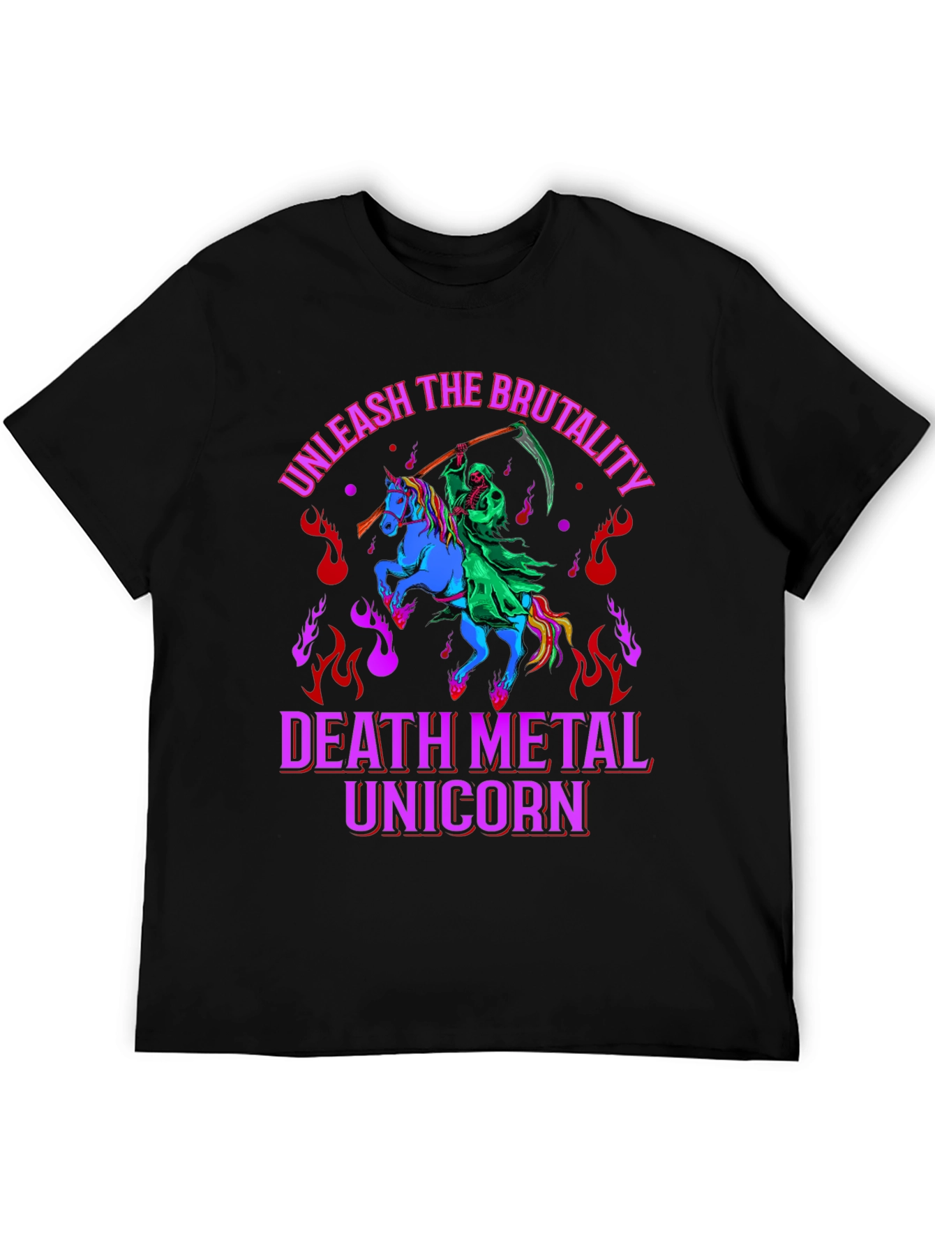 Death Metal Unicorn T-Shirt