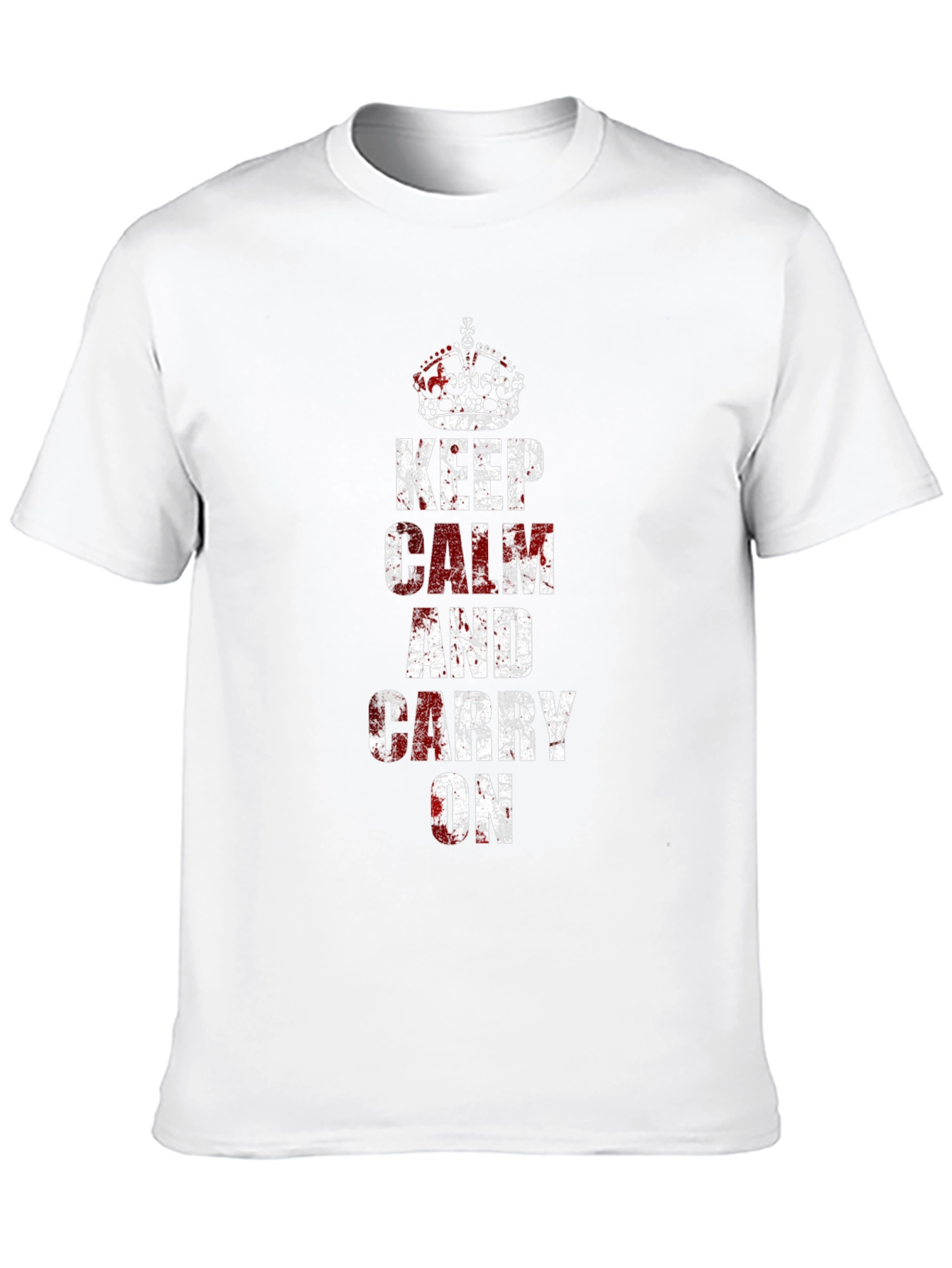 Keep Calm Novelty Graphic T-Shirt