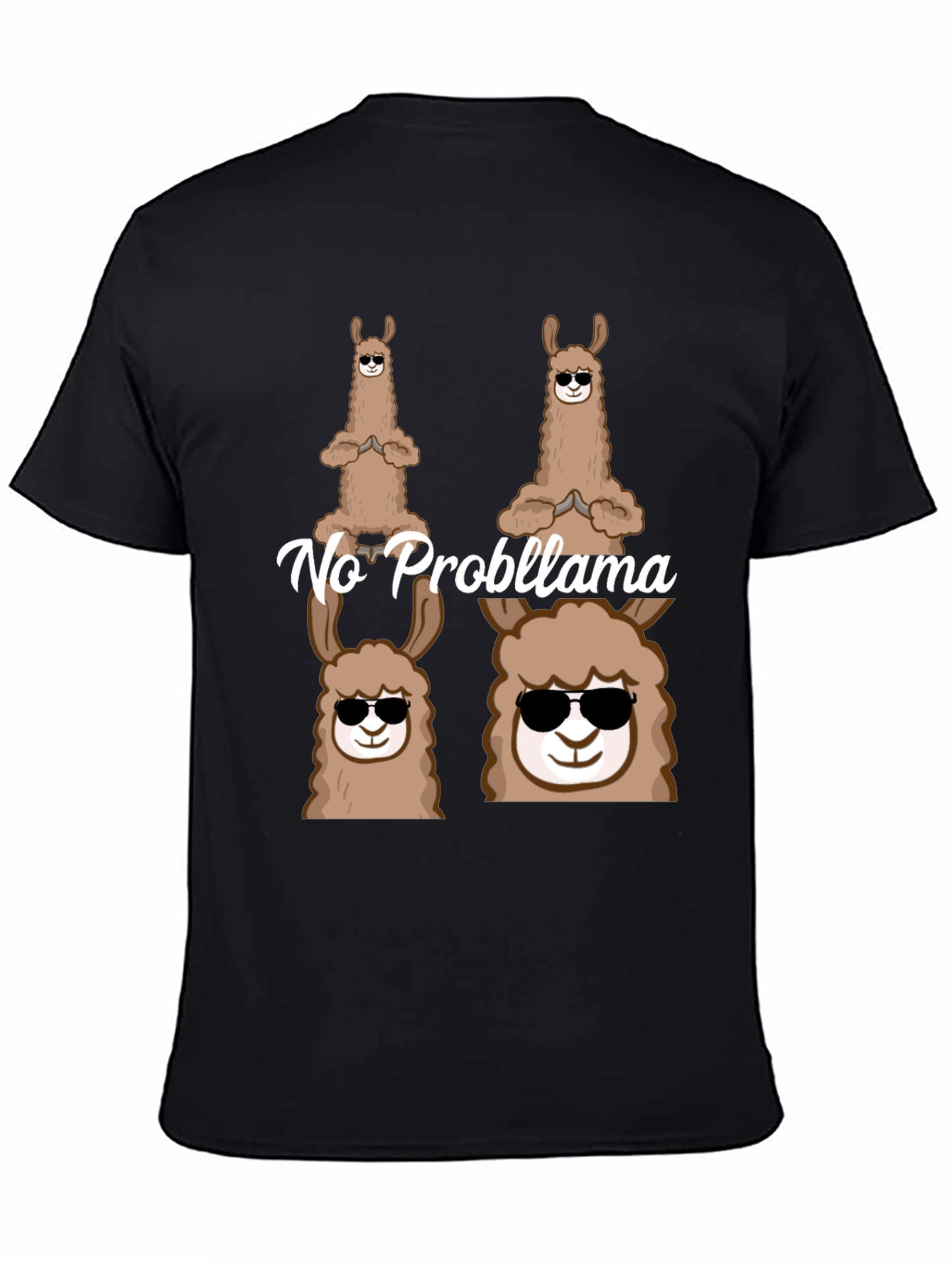 No Problllama Graphic Tee