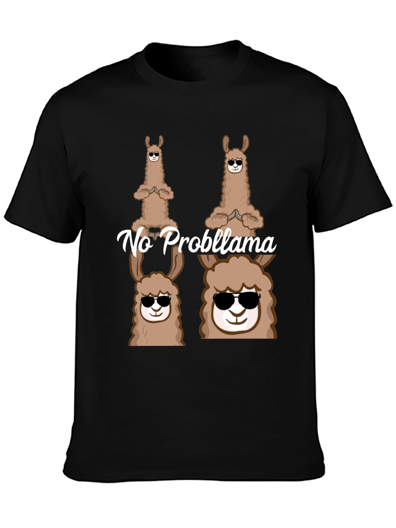 No Problllama Graphic Tee