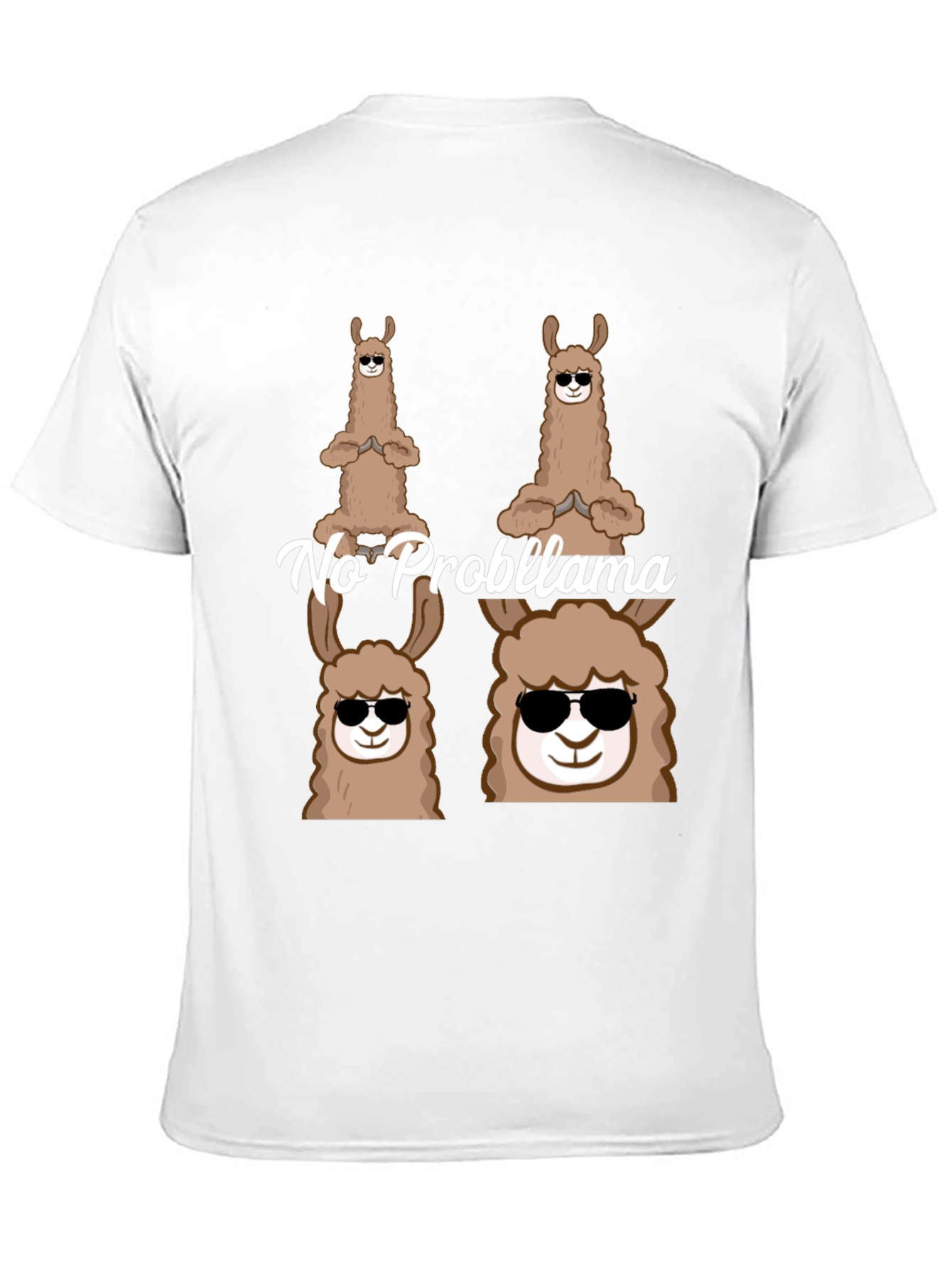 No Problllama Graphic Tee