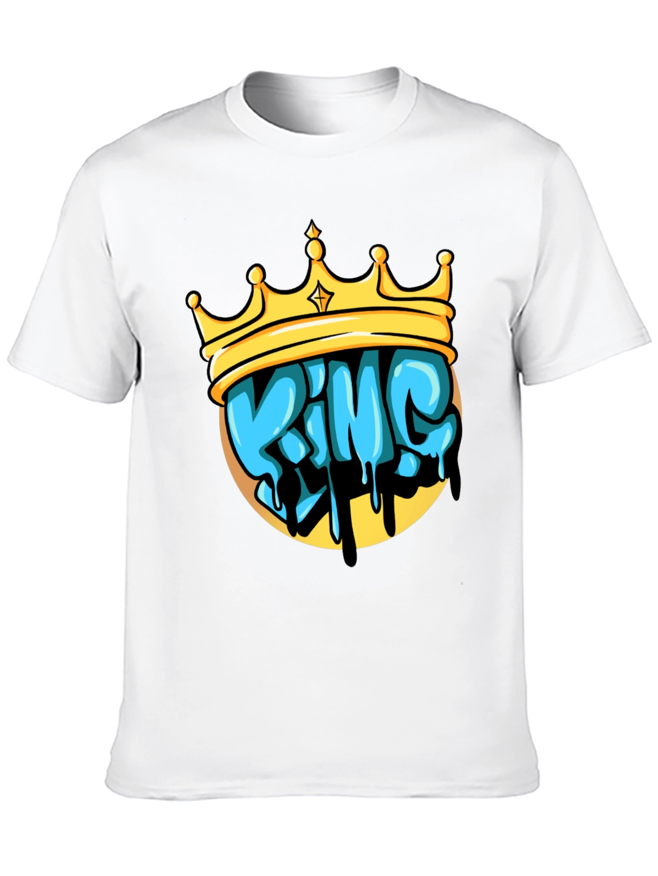 King Crown Graphic Tee - Mens Black T-Shirt