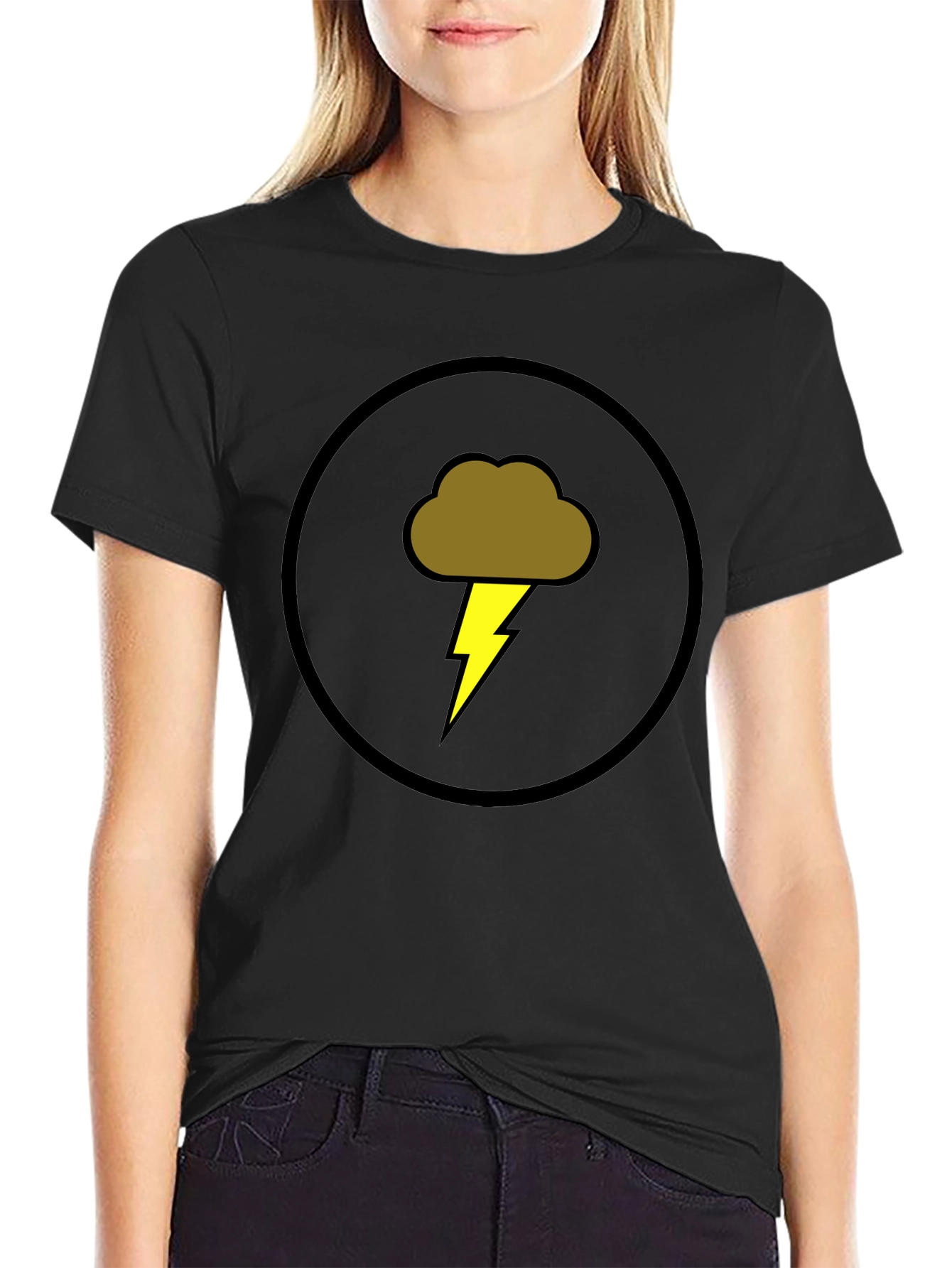 Stormy Weather Graphic Tee - Bold Design