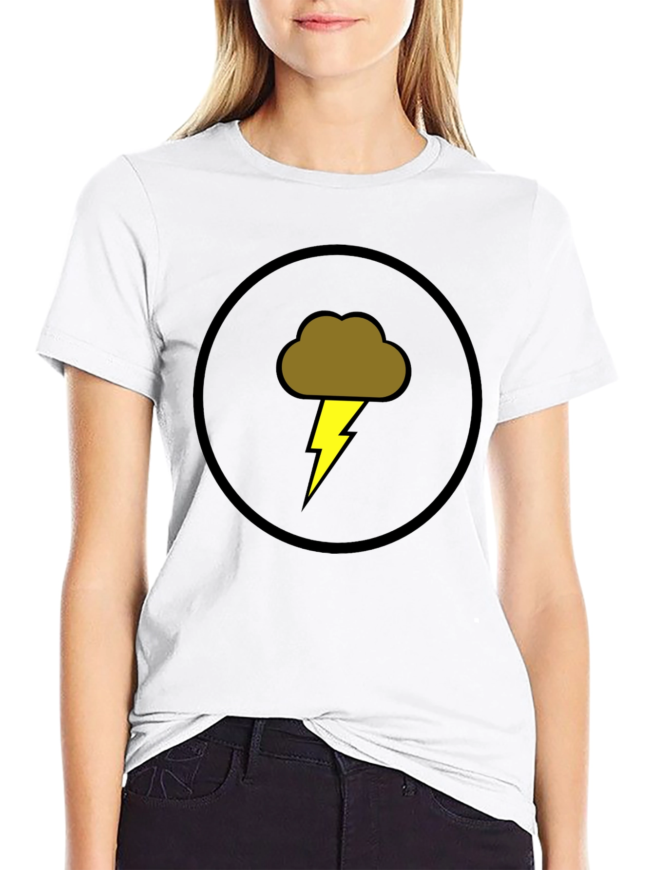 Stormy Weather Graphic Tee - Bold Design