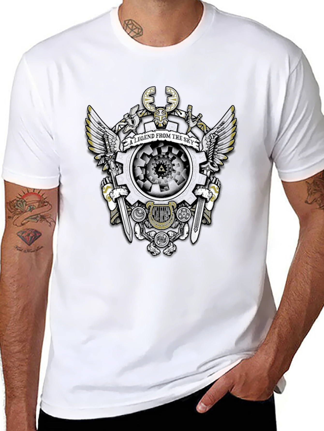 Legend From The Sky Black T-Shirt