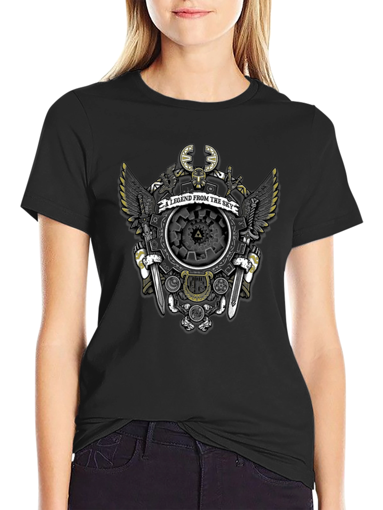 Legend From The Sky Black T-Shirt