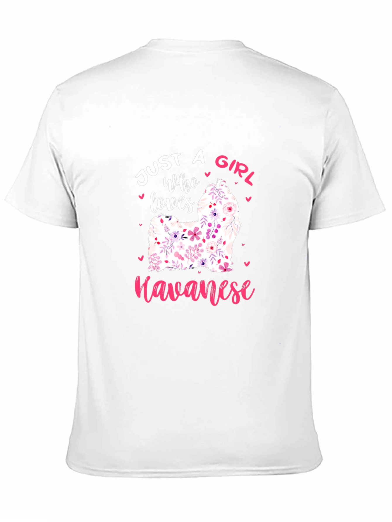 Just A Girl Who Loves Havanese Dog Breed T-Shirt