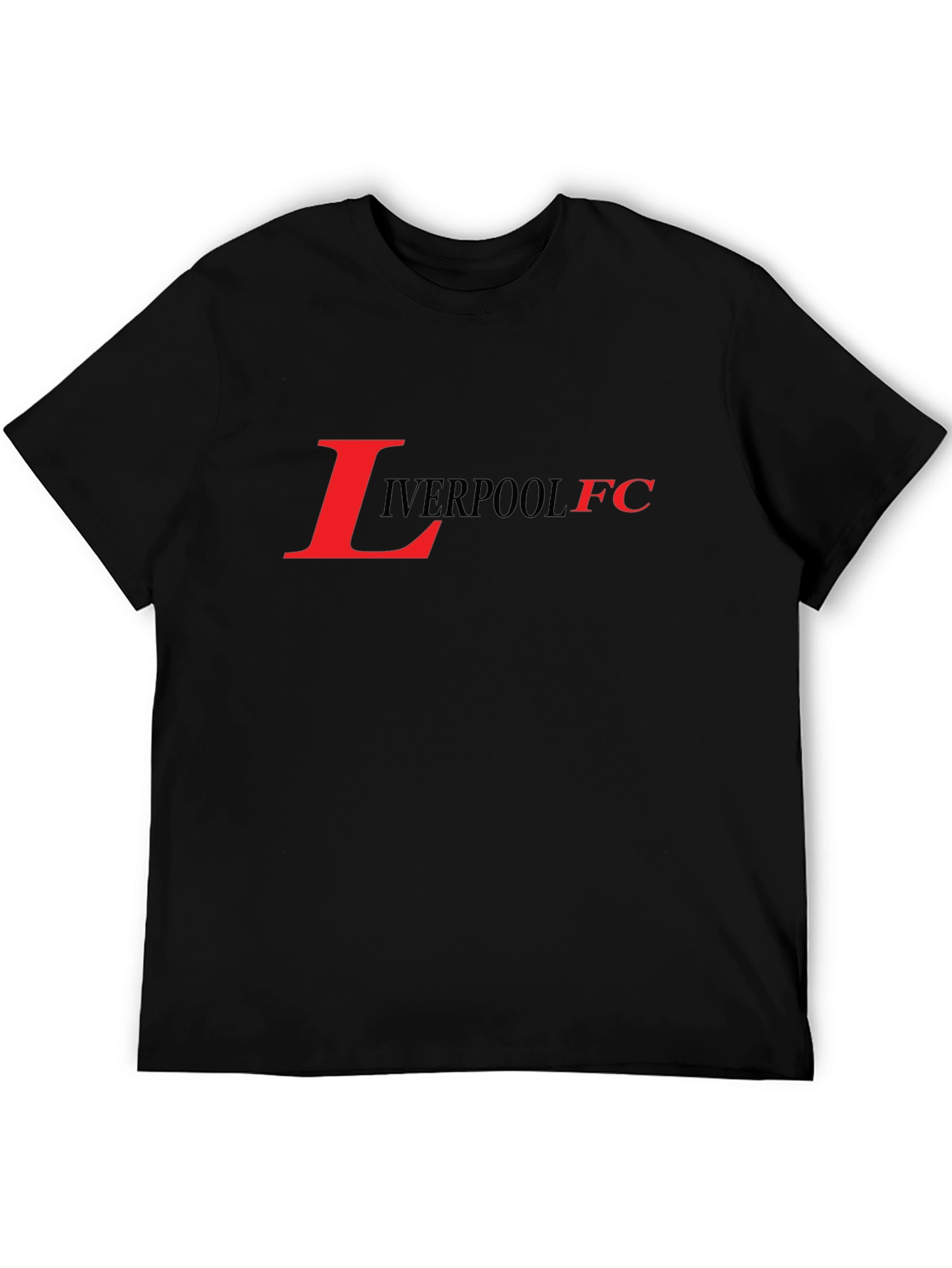 Liverpool FC Graphic Black T-Shirt