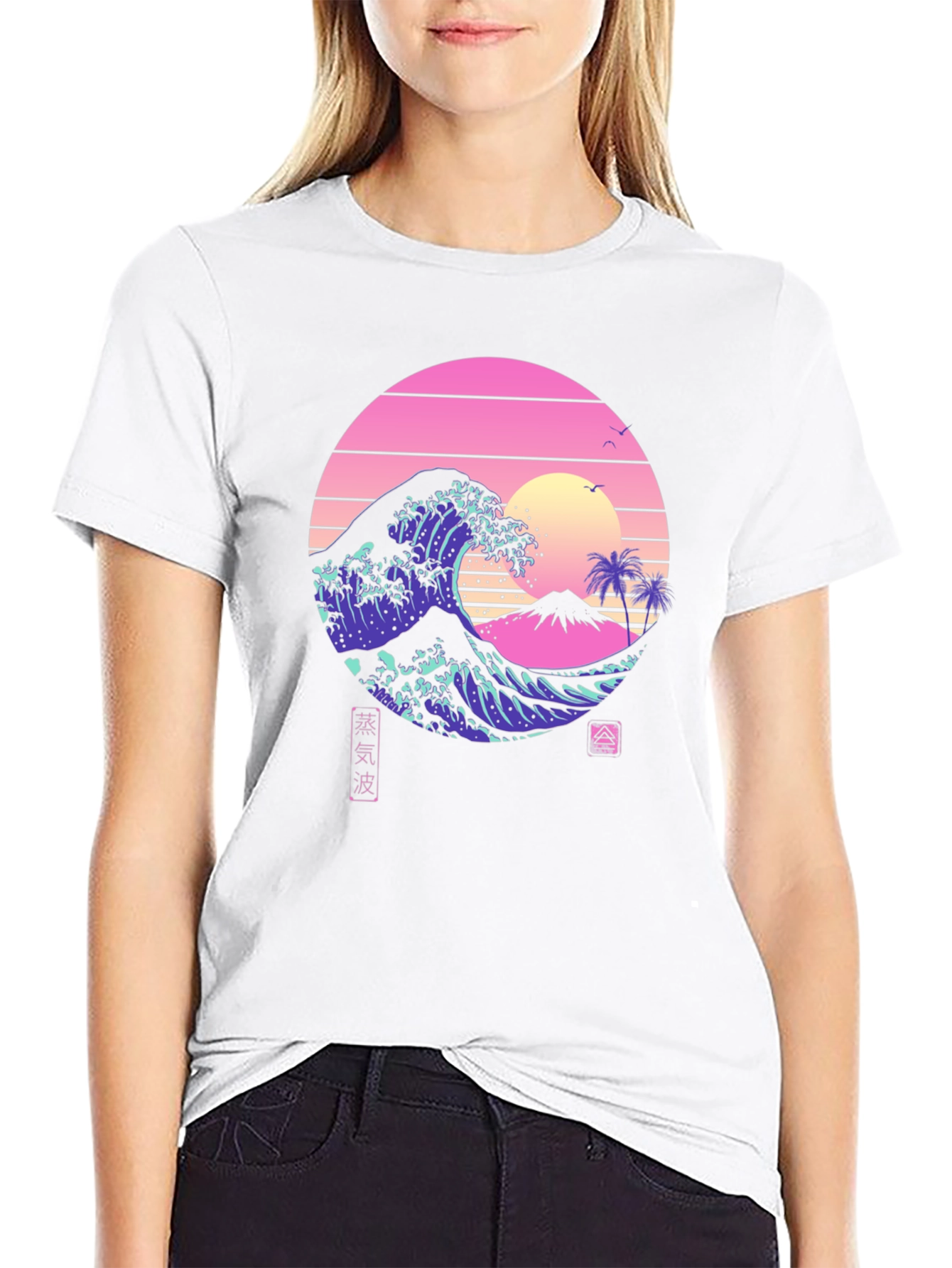 Great Wave Aesthetic T-Shirt
