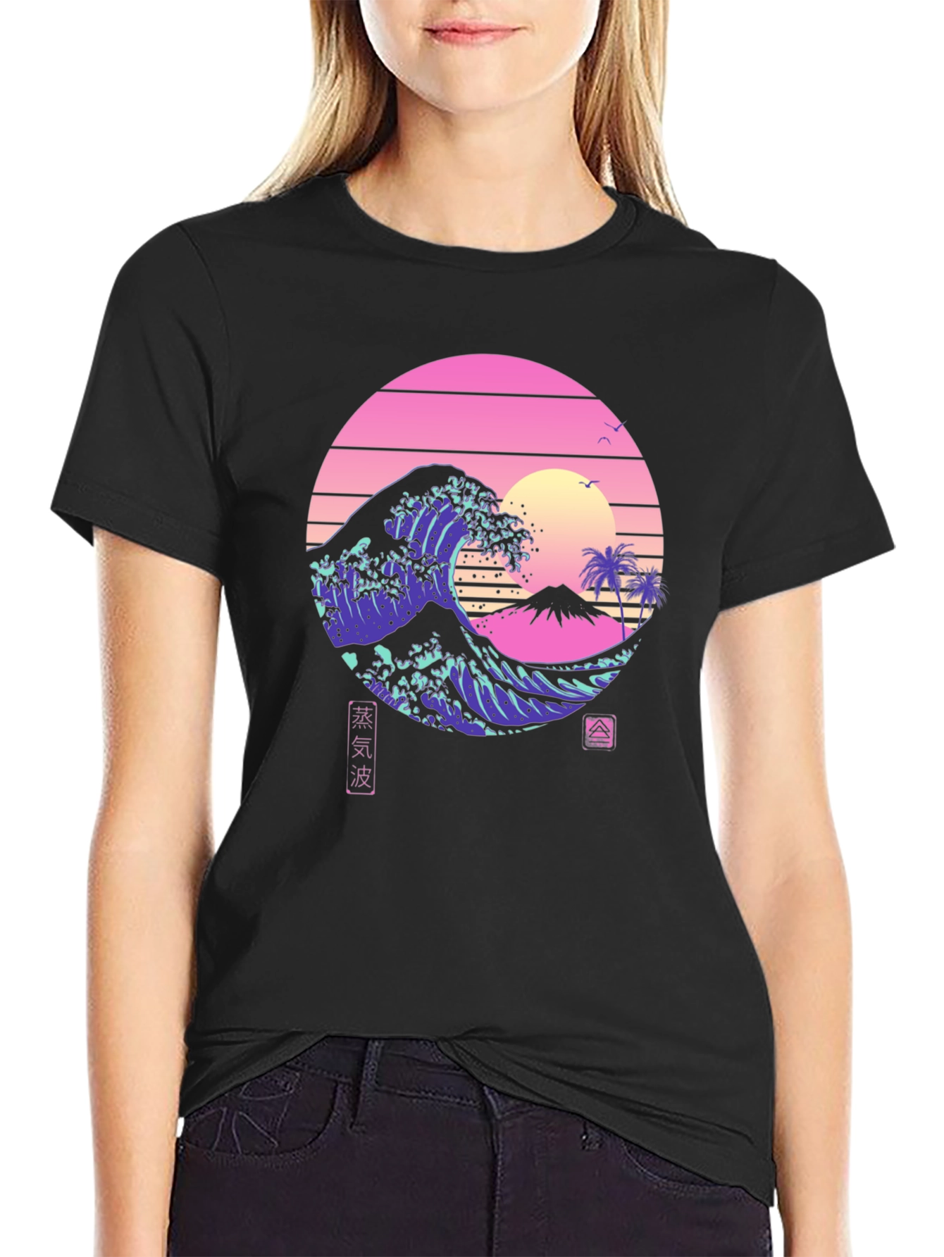 Great Wave Aesthetic T-Shirt