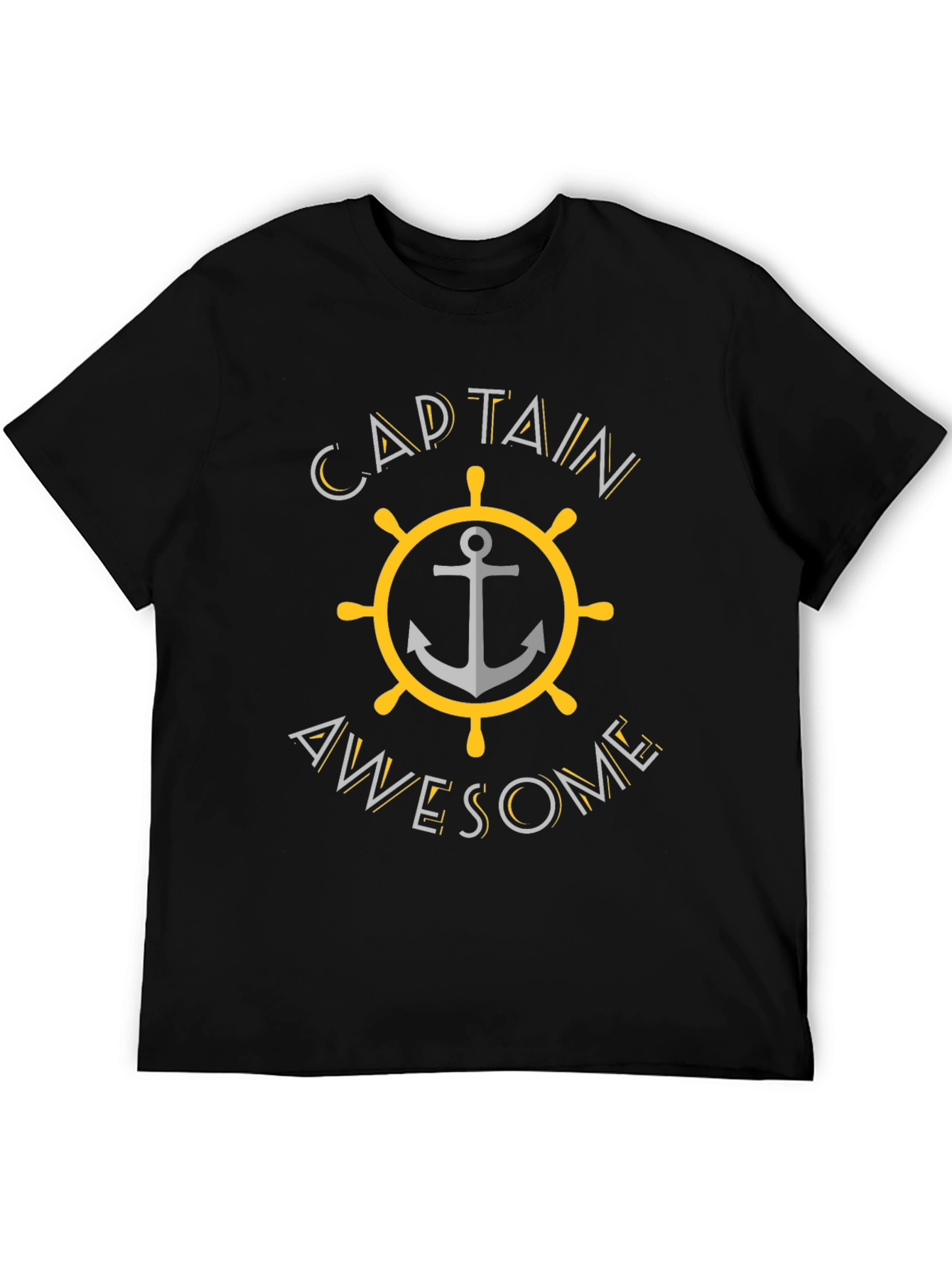 Captain Awesome Anchor Graphic T-Shirt