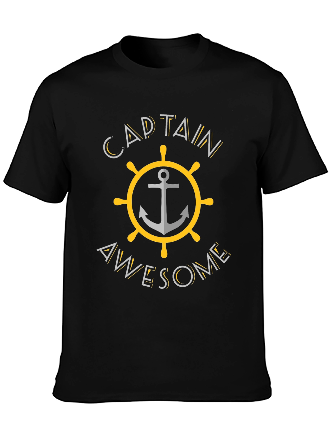 Captain Awesome Anchor Graphic T-Shirt