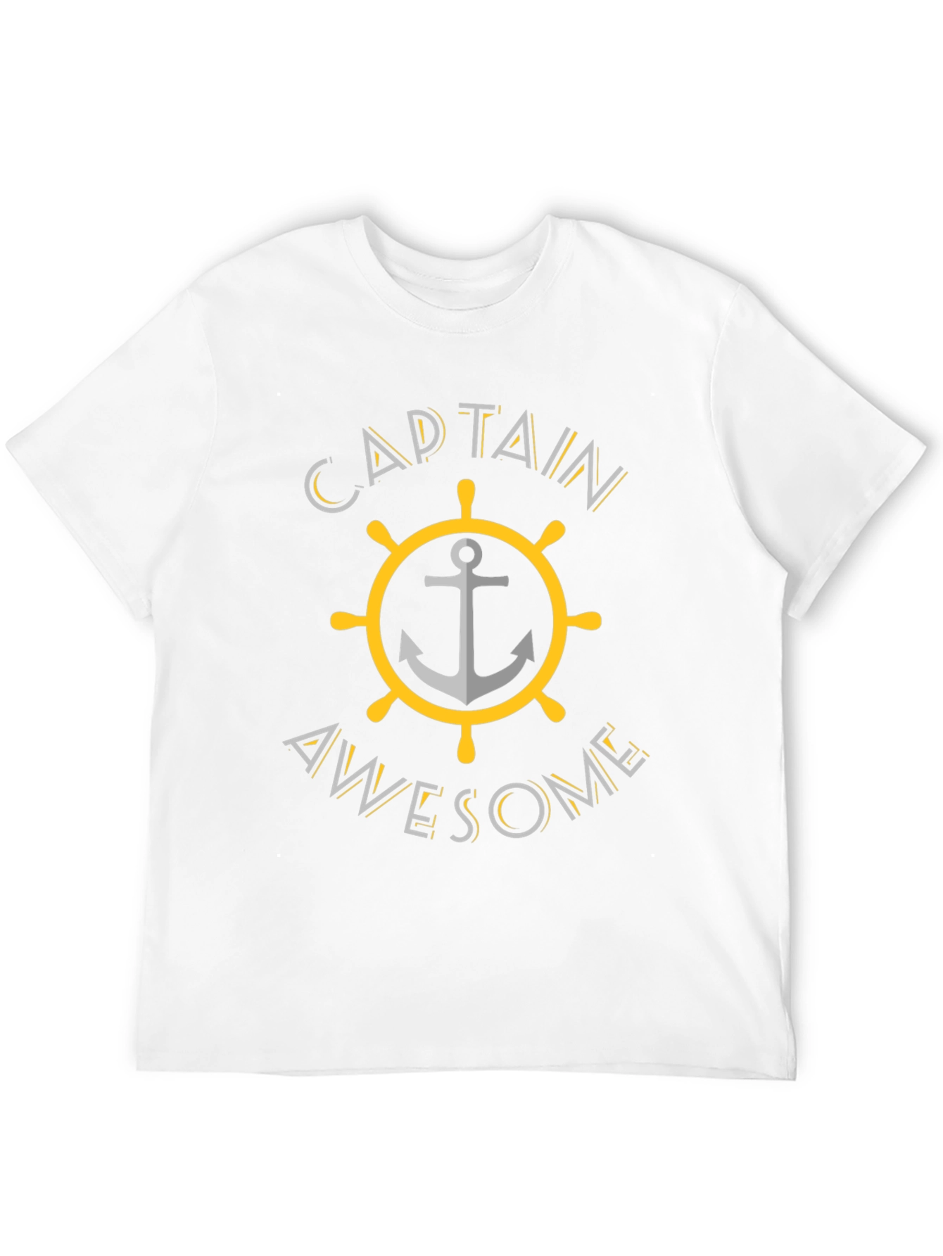 Captain Awesome Anchor Graphic T-Shirt