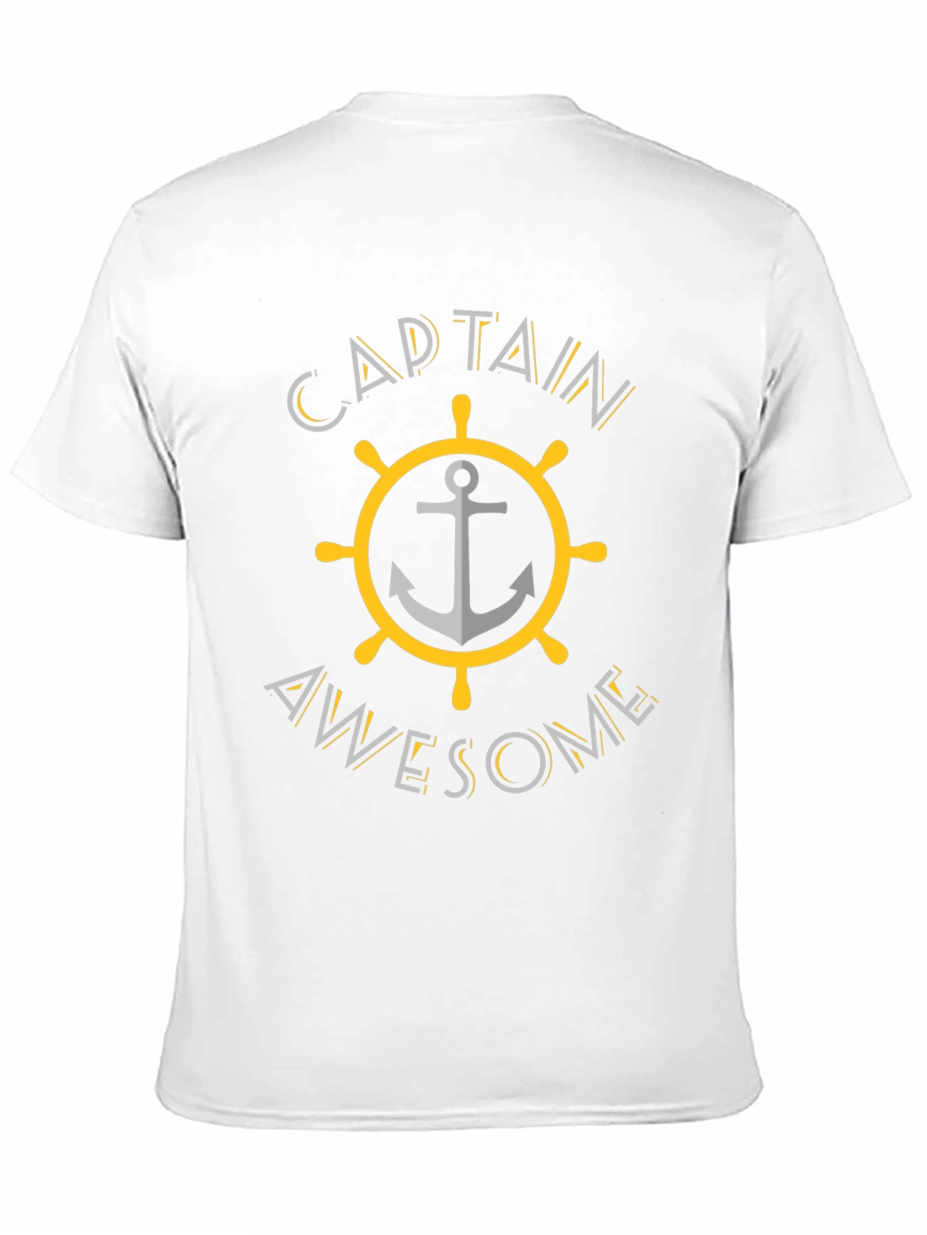 Captain Awesome Anchor Graphic T-Shirt