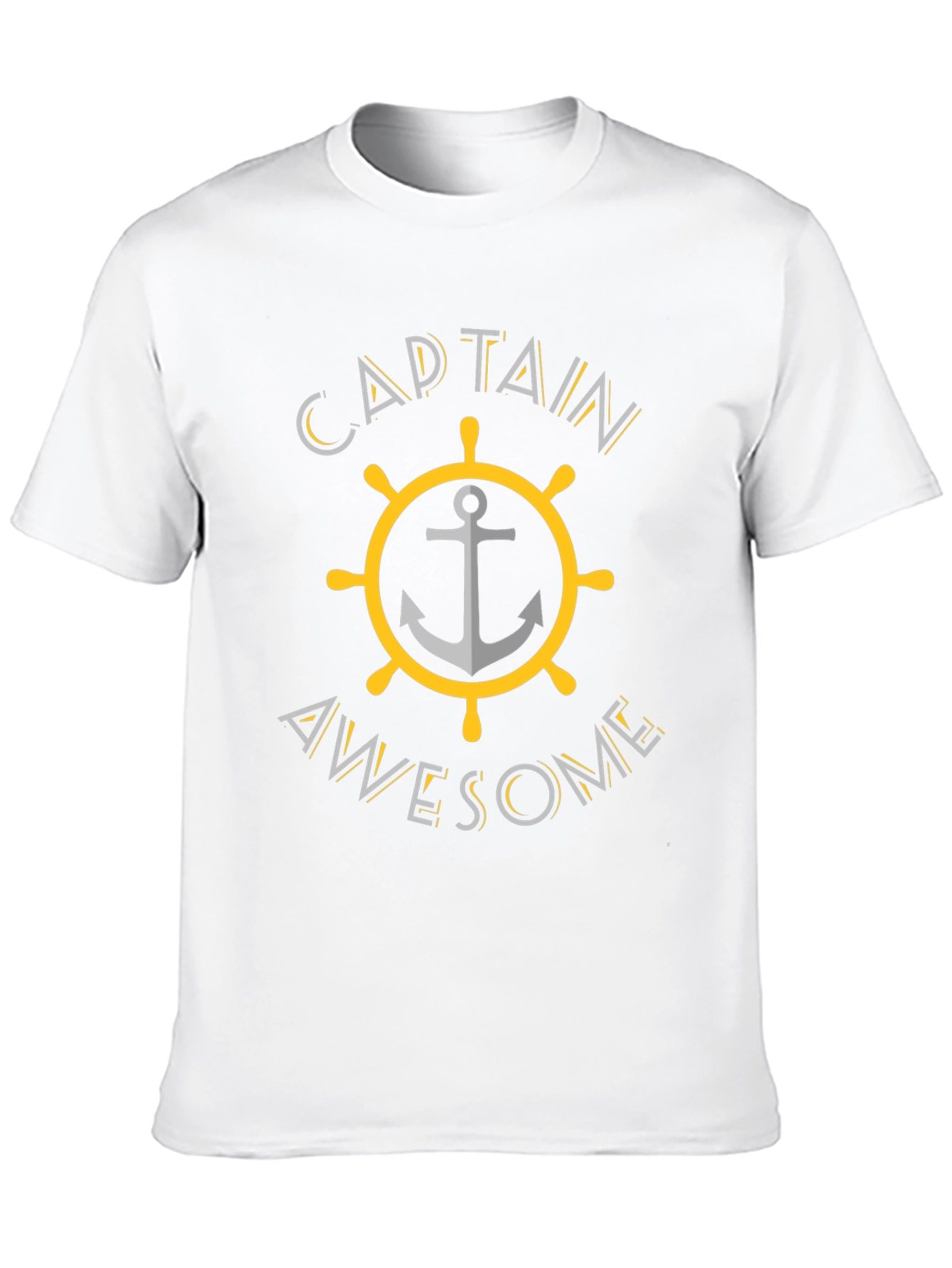 Captain Awesome Anchor Graphic T-Shirt