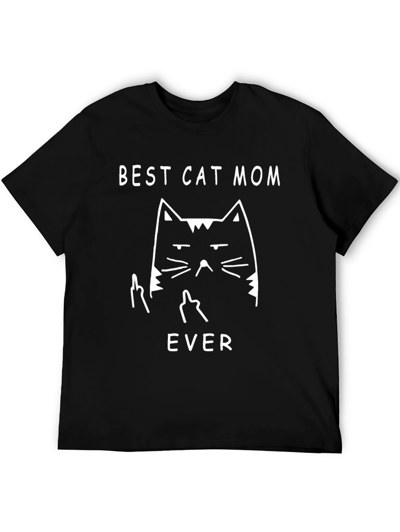 Best Cat Mom Ever Graphic Tee - Unisex