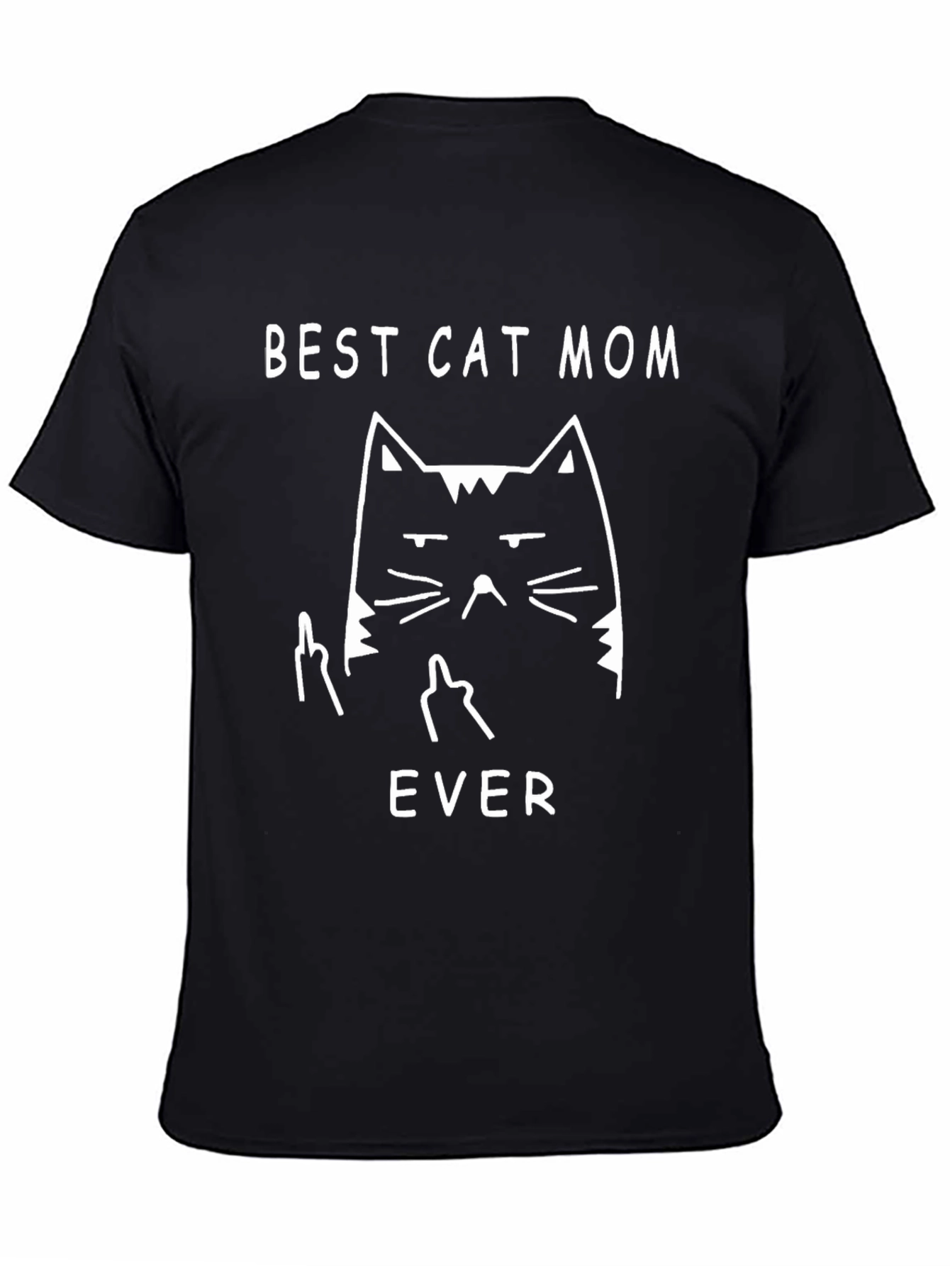 Best Cat Mom Ever Graphic Tee - Unisex