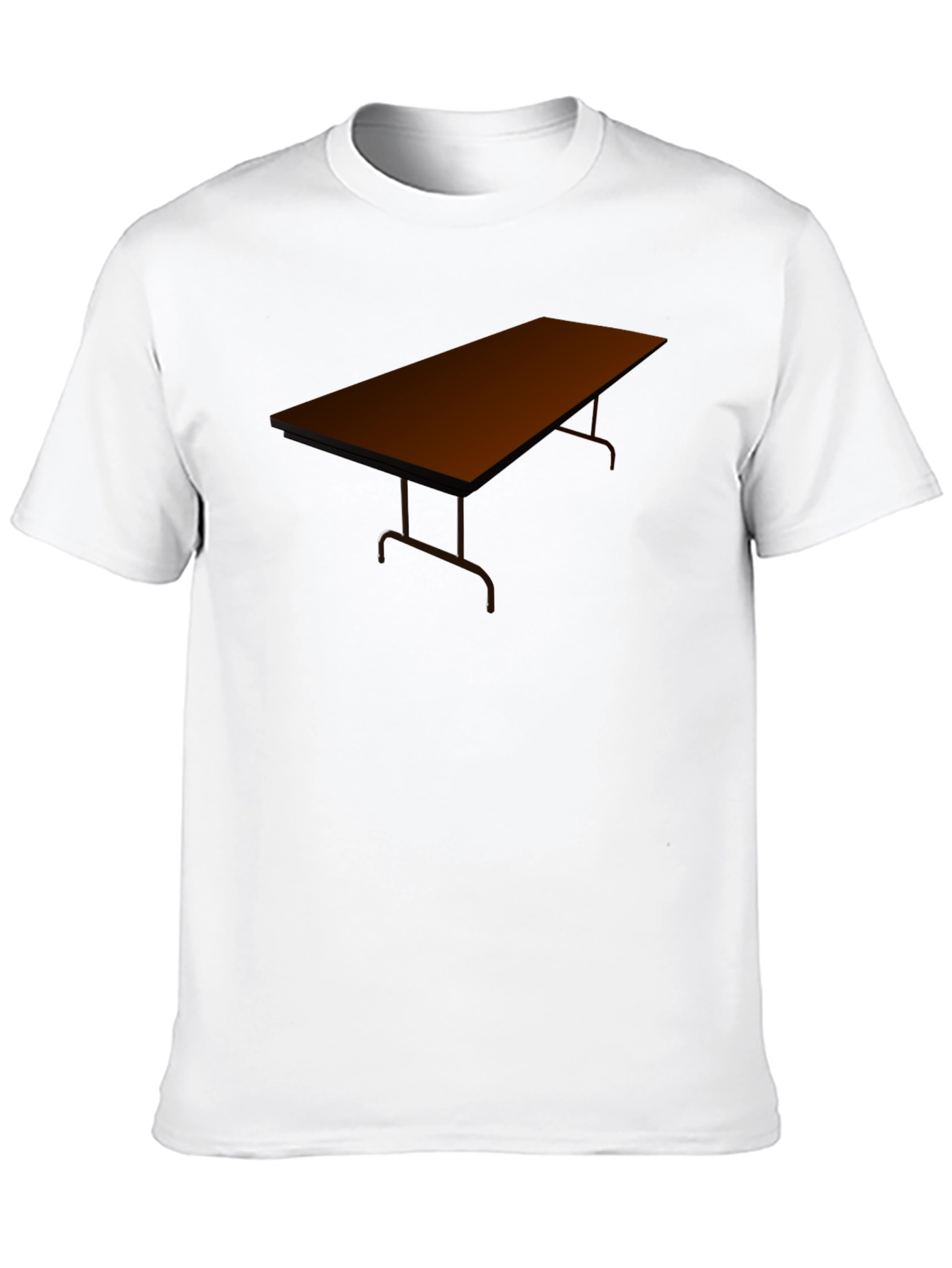 Novelty Table Graphic Tee - Unique Design