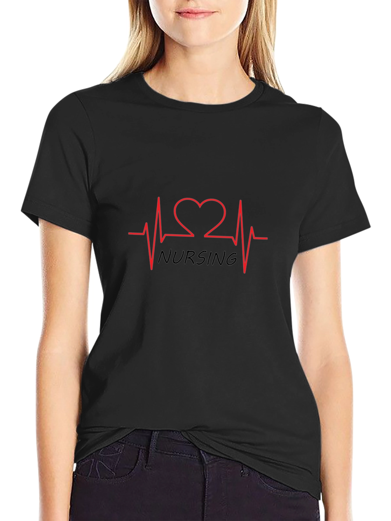 Nursing Heartbeat T-Shirt