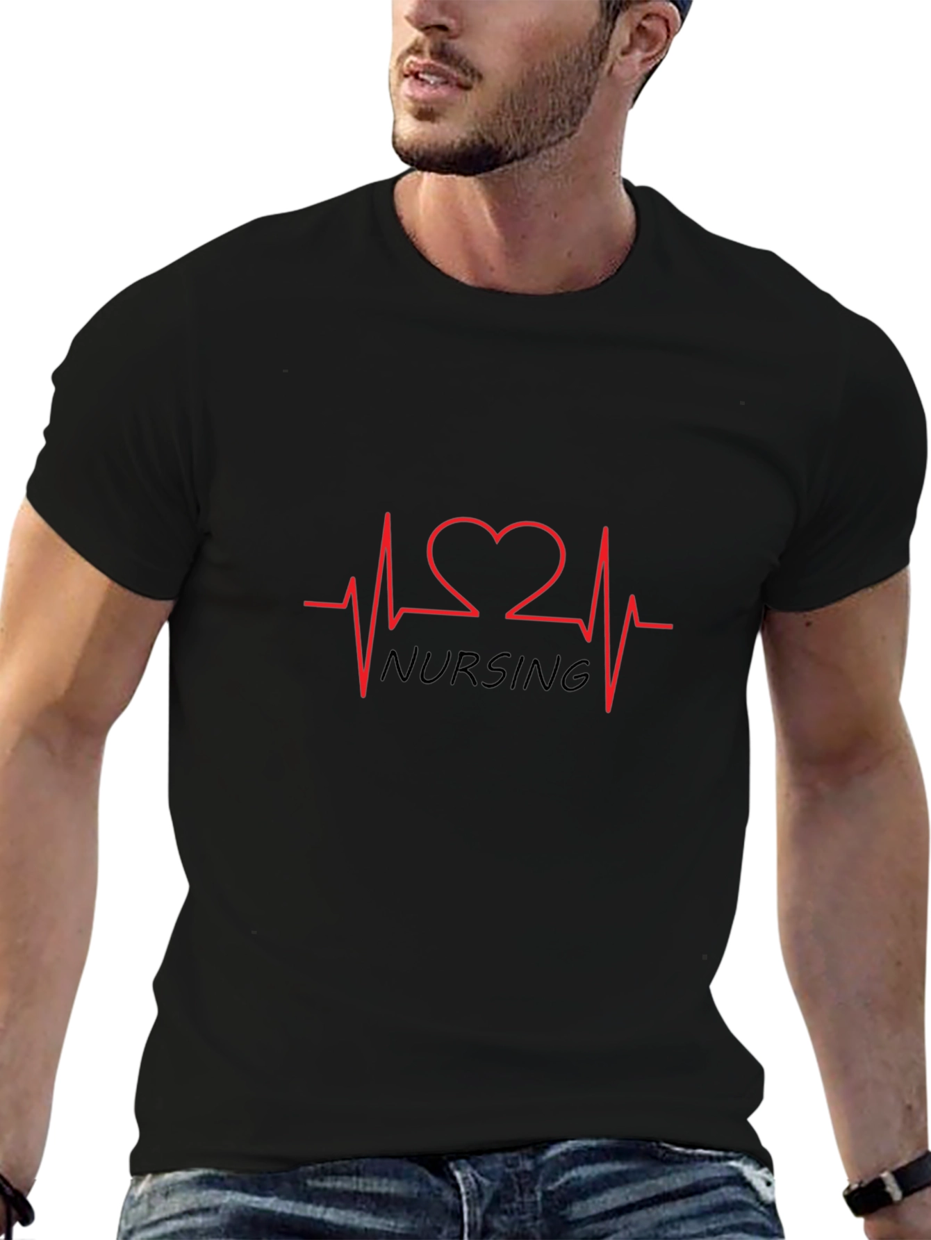 Nursing Heartbeat T-Shirt