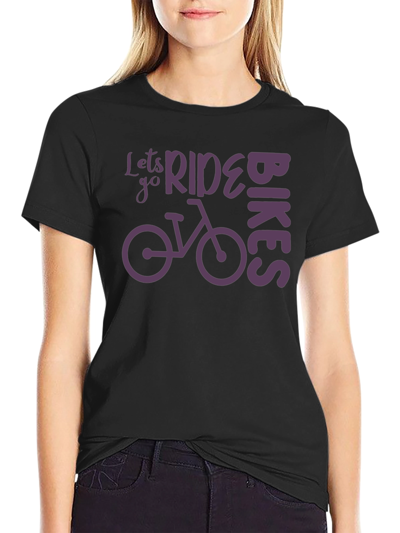 Lets Ride Bikes Graphic Tee