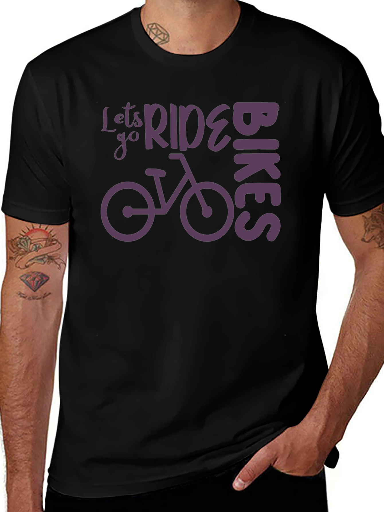 Lets Ride Bikes Graphic Tee