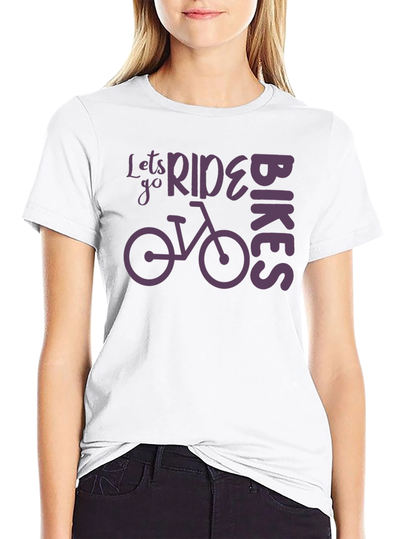 Lets Ride Bikes Graphic Tee
