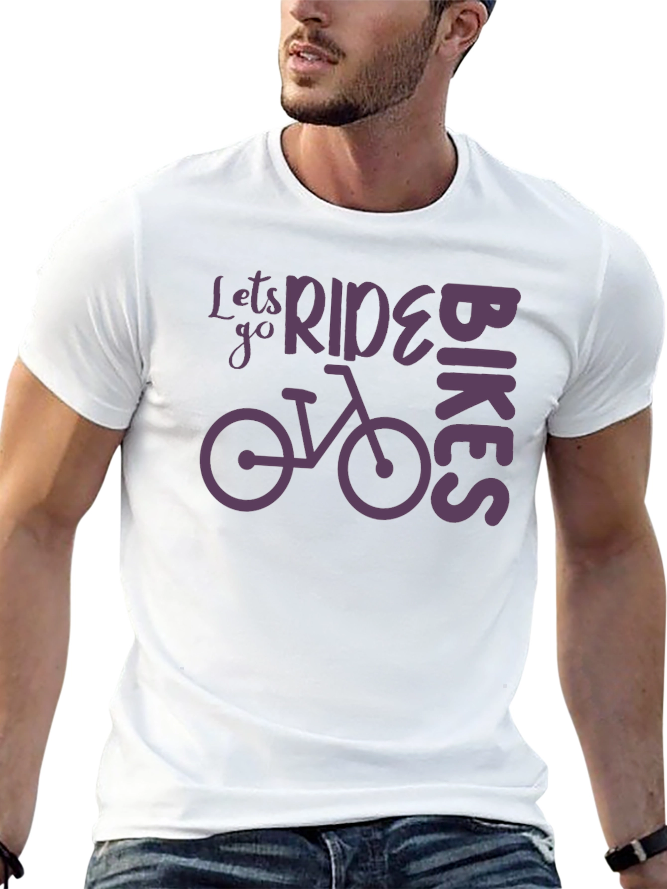 Lets Ride Bikes Graphic Tee